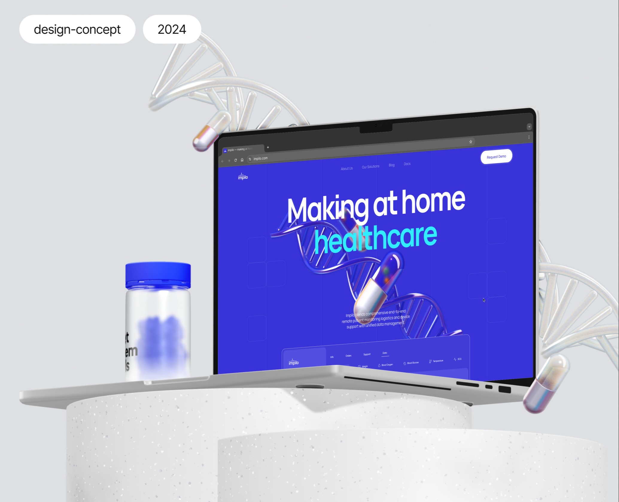 Emergency medical care | Design and animation — Интерфейсы, Анимация на Dprofile