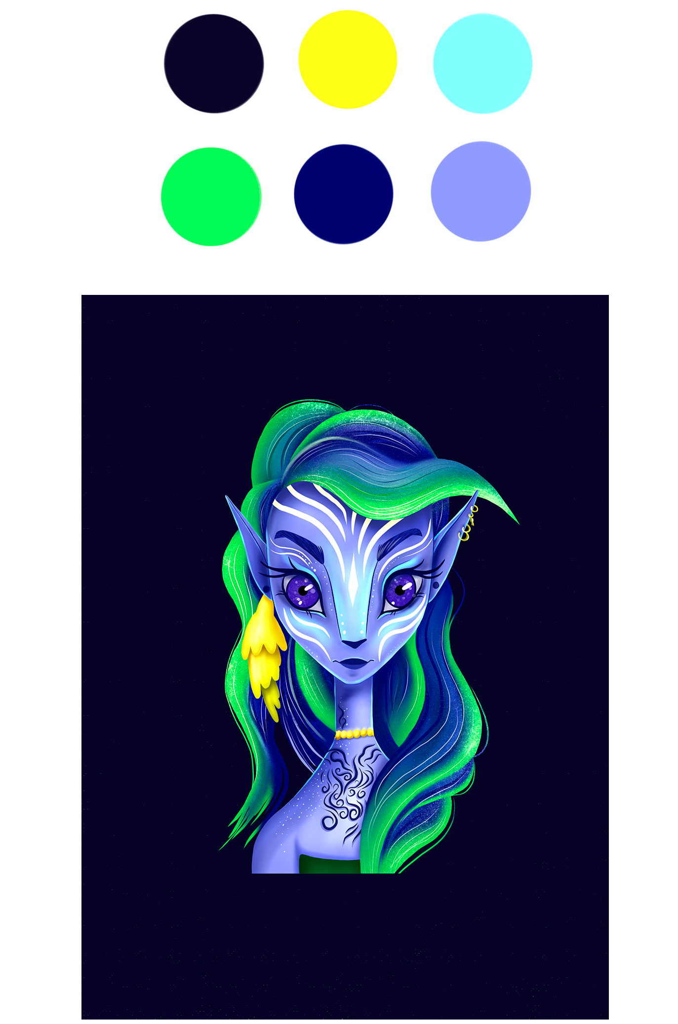 Character Design Avatar fan art — Изображение №3 — Иллюстрация на Dprofile