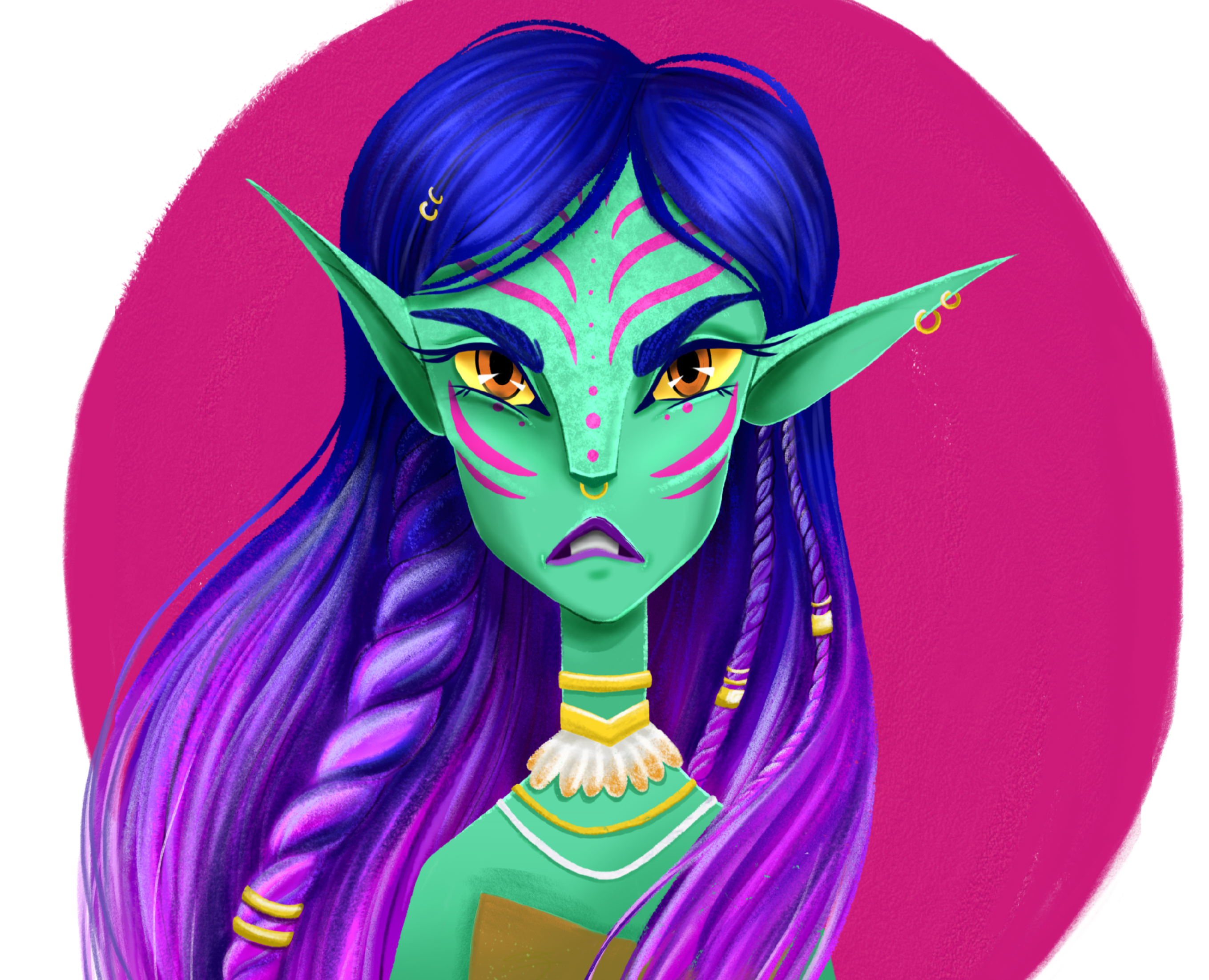 Character Design Avatar fan art — Иллюстрация на Dprofile