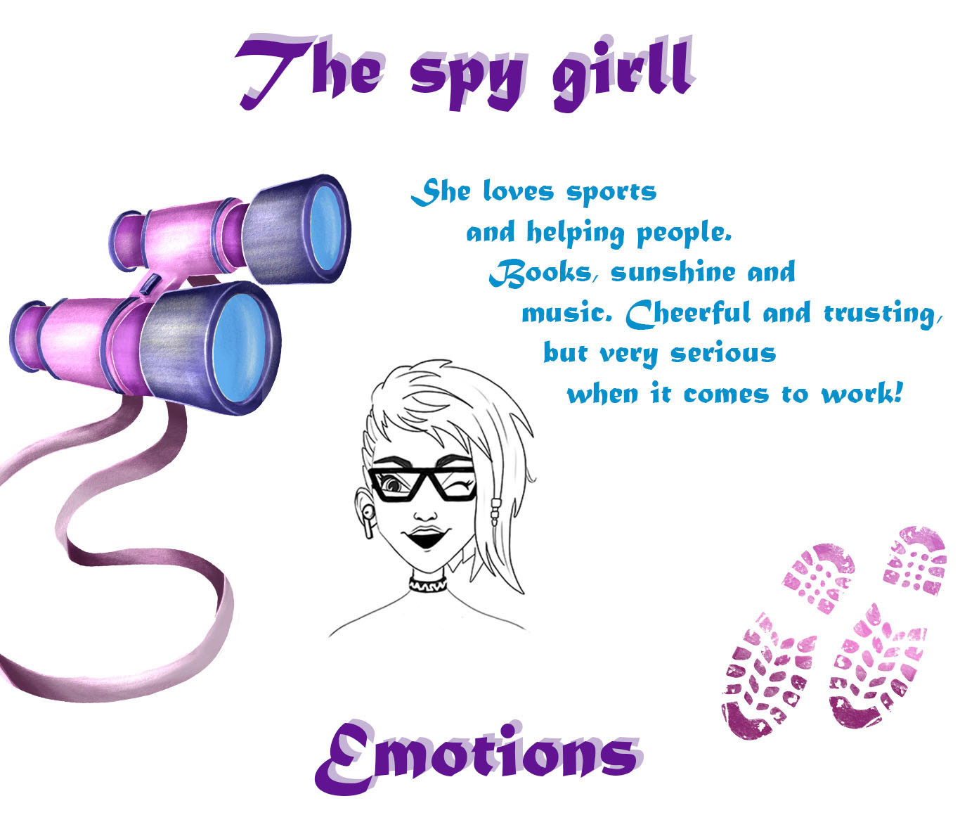 Character design spy girl — Изображение №1 — Иллюстрация на Dprofile