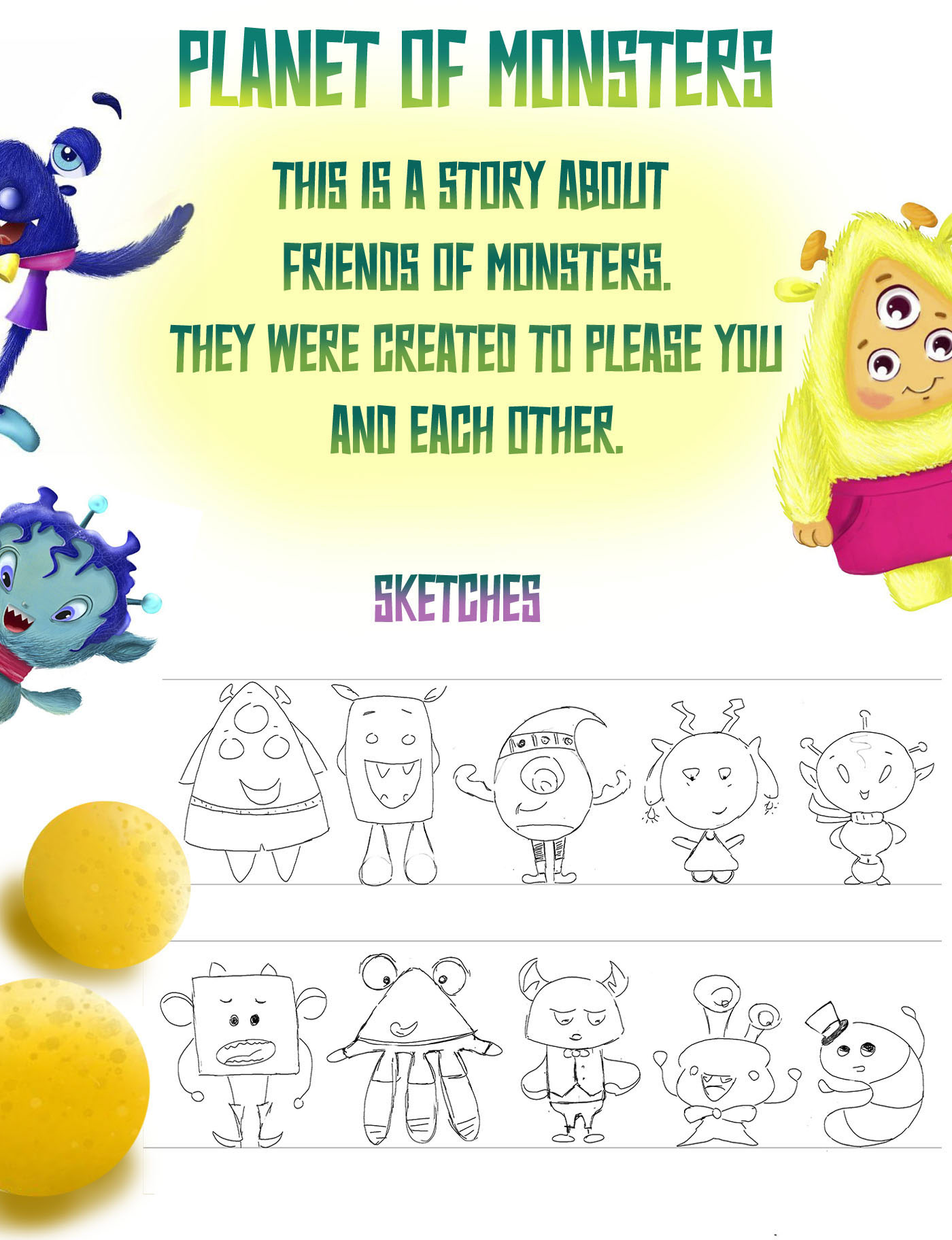 Monster haracter design — Изображение №1 — Иллюстрация на Dprofile