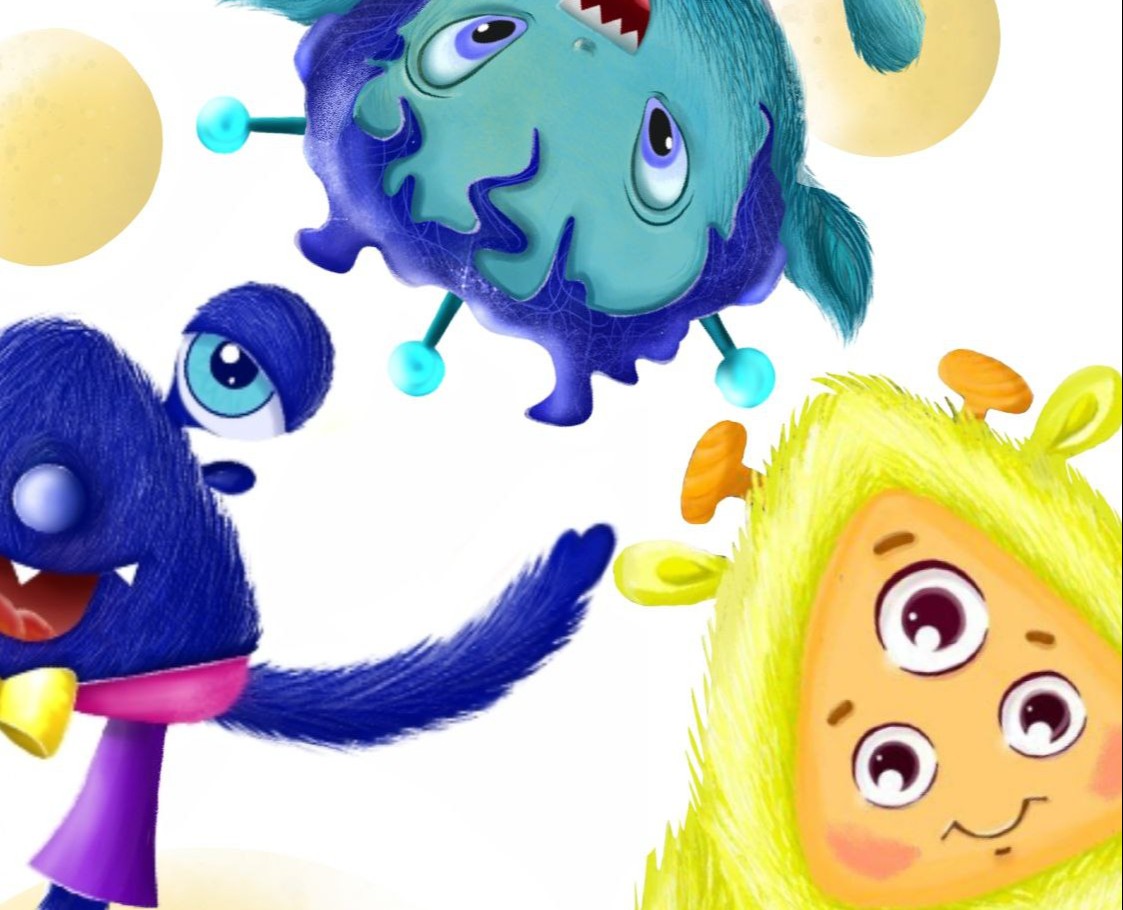 Monster haracter design — Иллюстрация на Dprofile