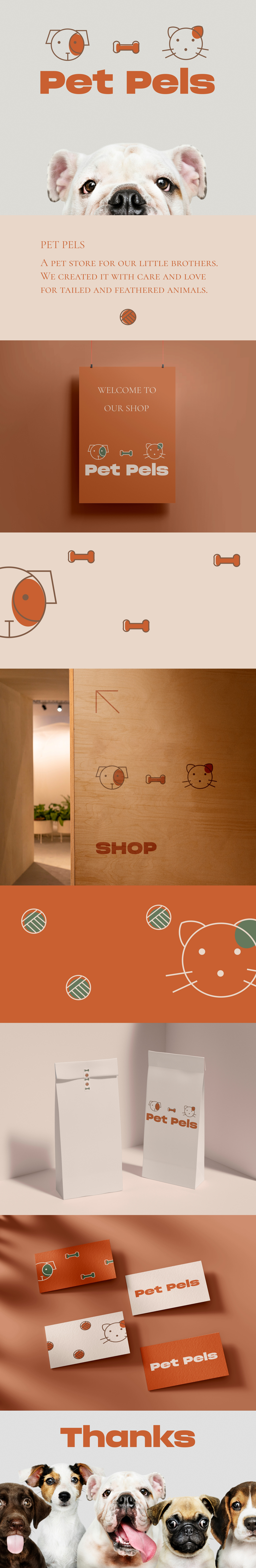 Brand identity for a pet shop. Logo — Изображение №1 — Брендинг, Графика на Dprofile