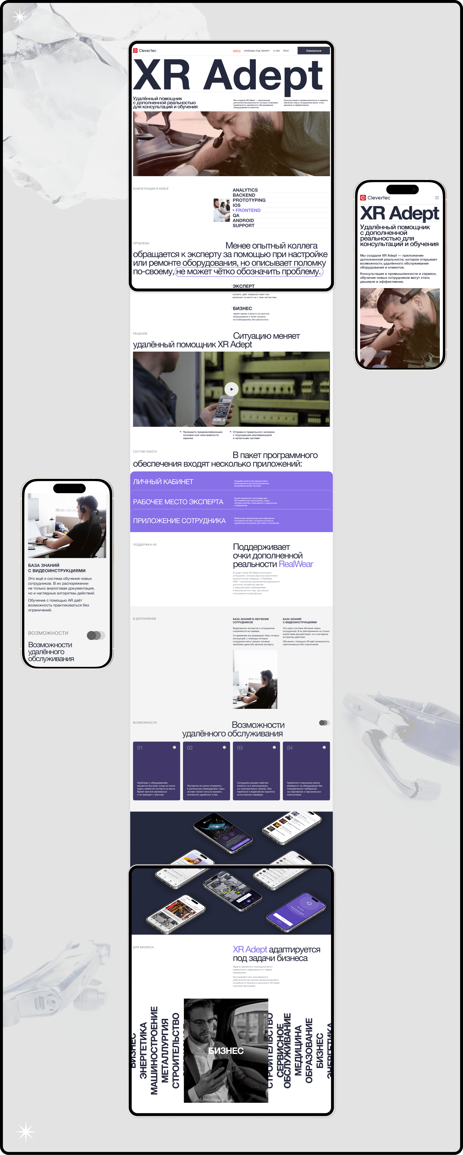 Clevertec | Corporate website | Redesign — Изображение №6 — Интерфейсы, Брендинг на Dprofile
