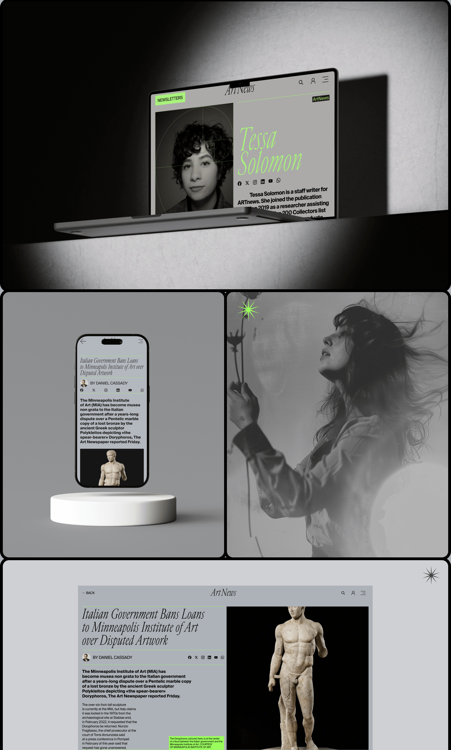 ArtNews | News website | Redesign — Изображение №6 — Интерфейсы на Dprofile