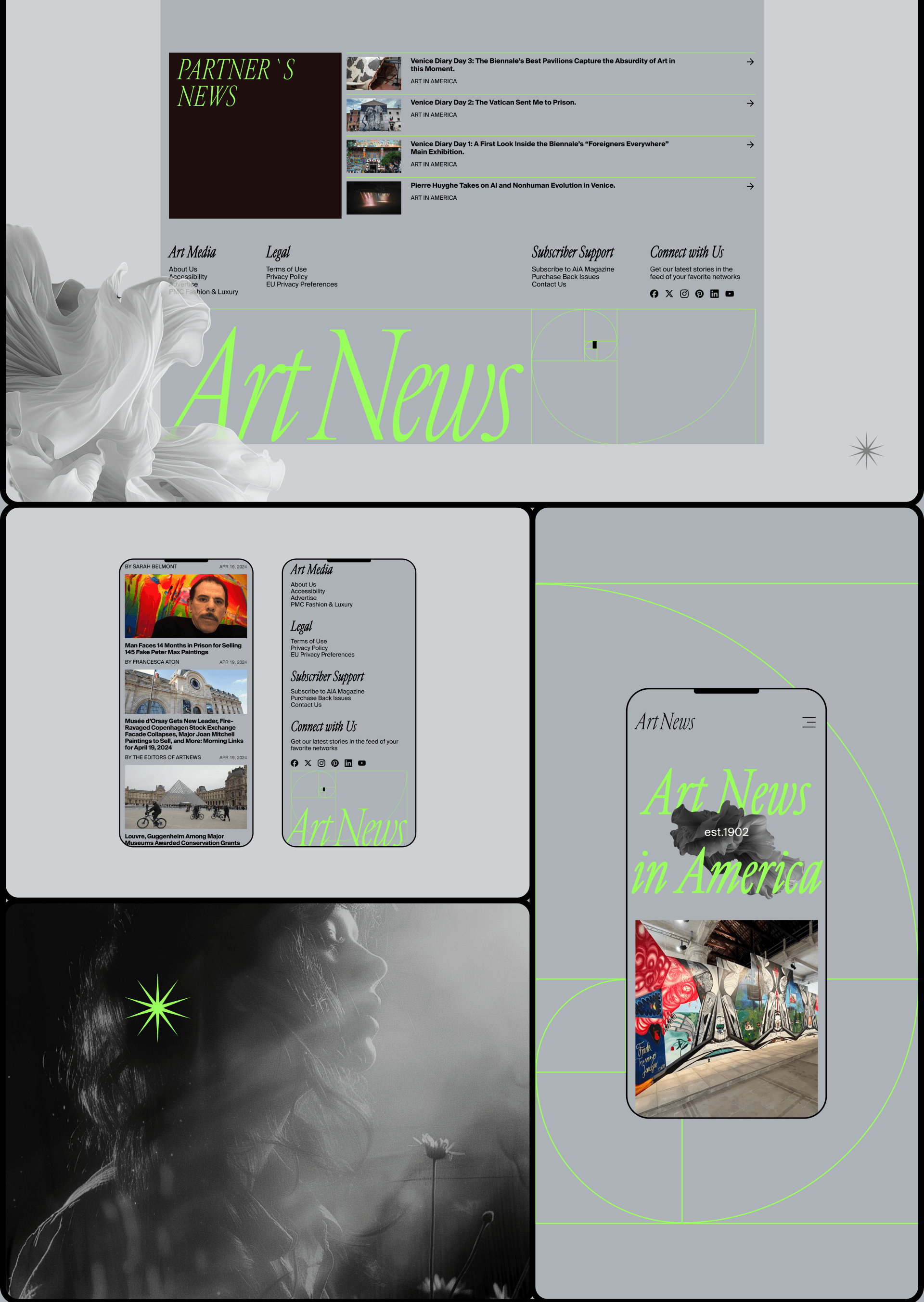 ArtNews | News website | Redesign — Изображение №3 — Интерфейсы на Dprofile