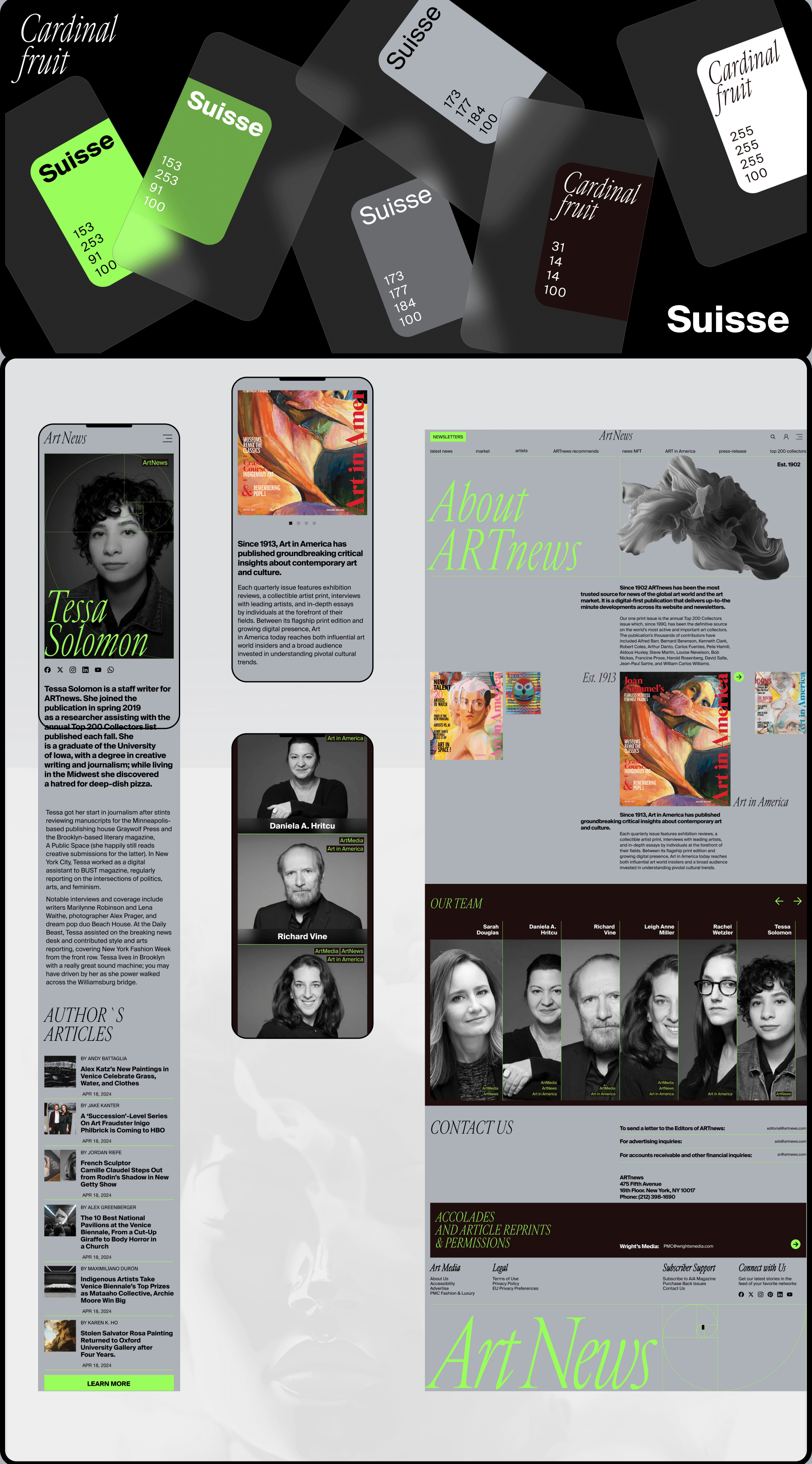 ArtNews | News website | Redesign — Изображение №5 — Интерфейсы на Dprofile