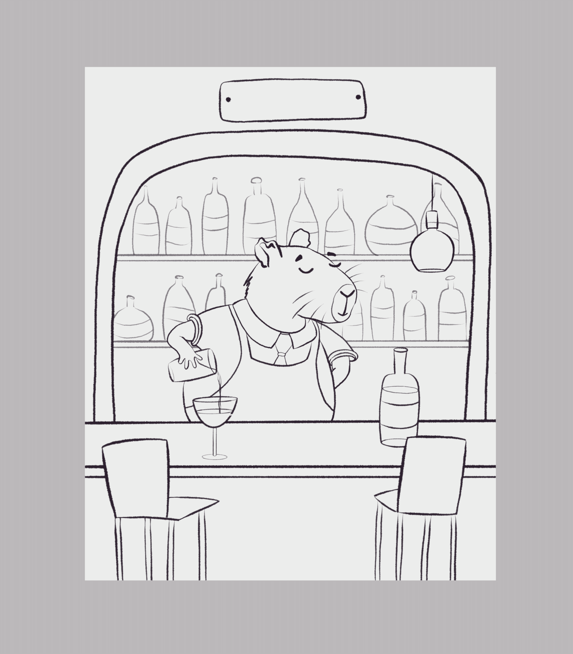 Капибармен — Изображение №4 — Иллюстрация на Dprofile