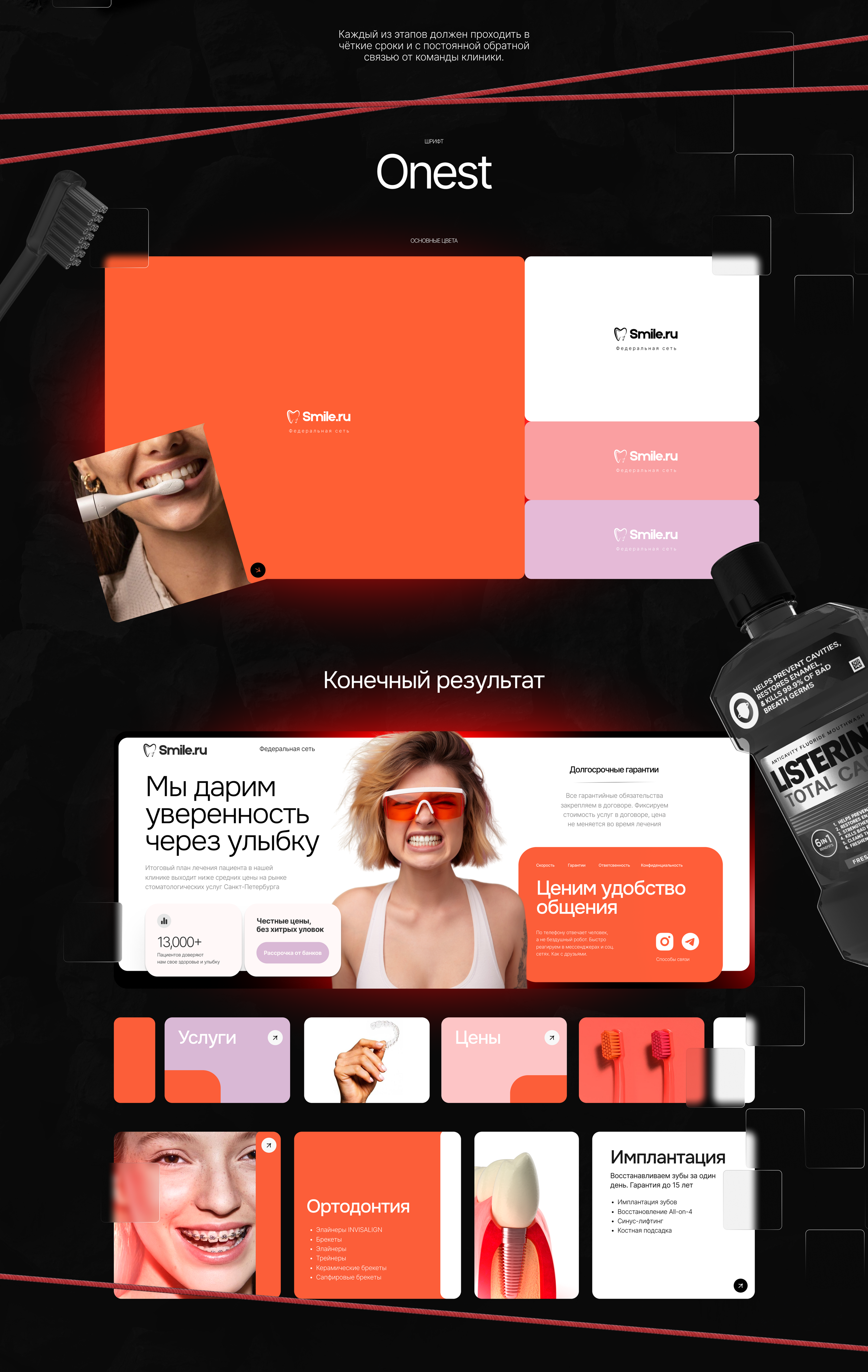 Оформление сообщества Вконтакте для стоматологии — Изображение №3 — Интерфейсы, Брендинг на Dprofile