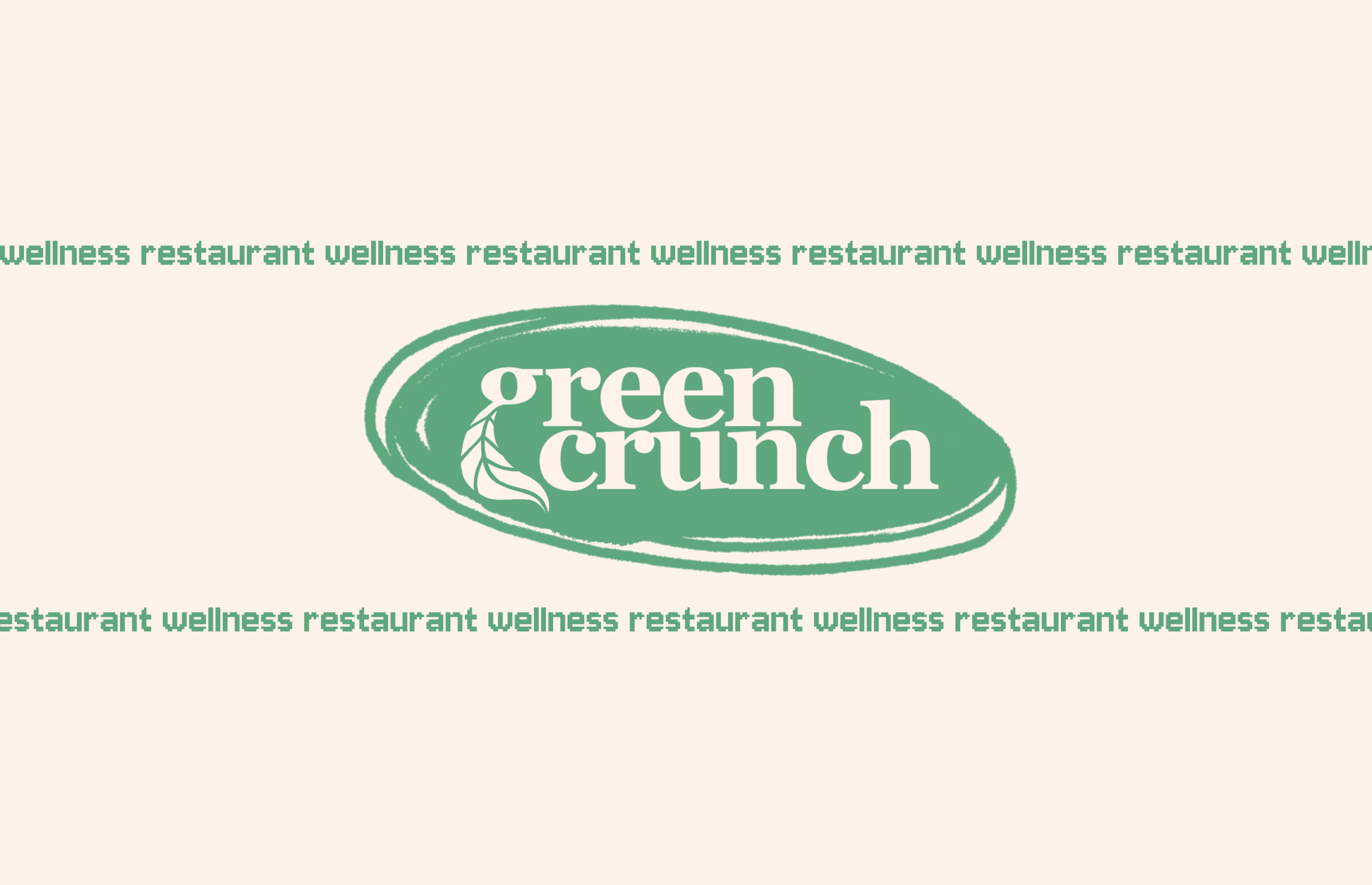 Green Crunch (иллюстративная айдентика для бренда) — Изображение №1 — Брендинг на Dprofile