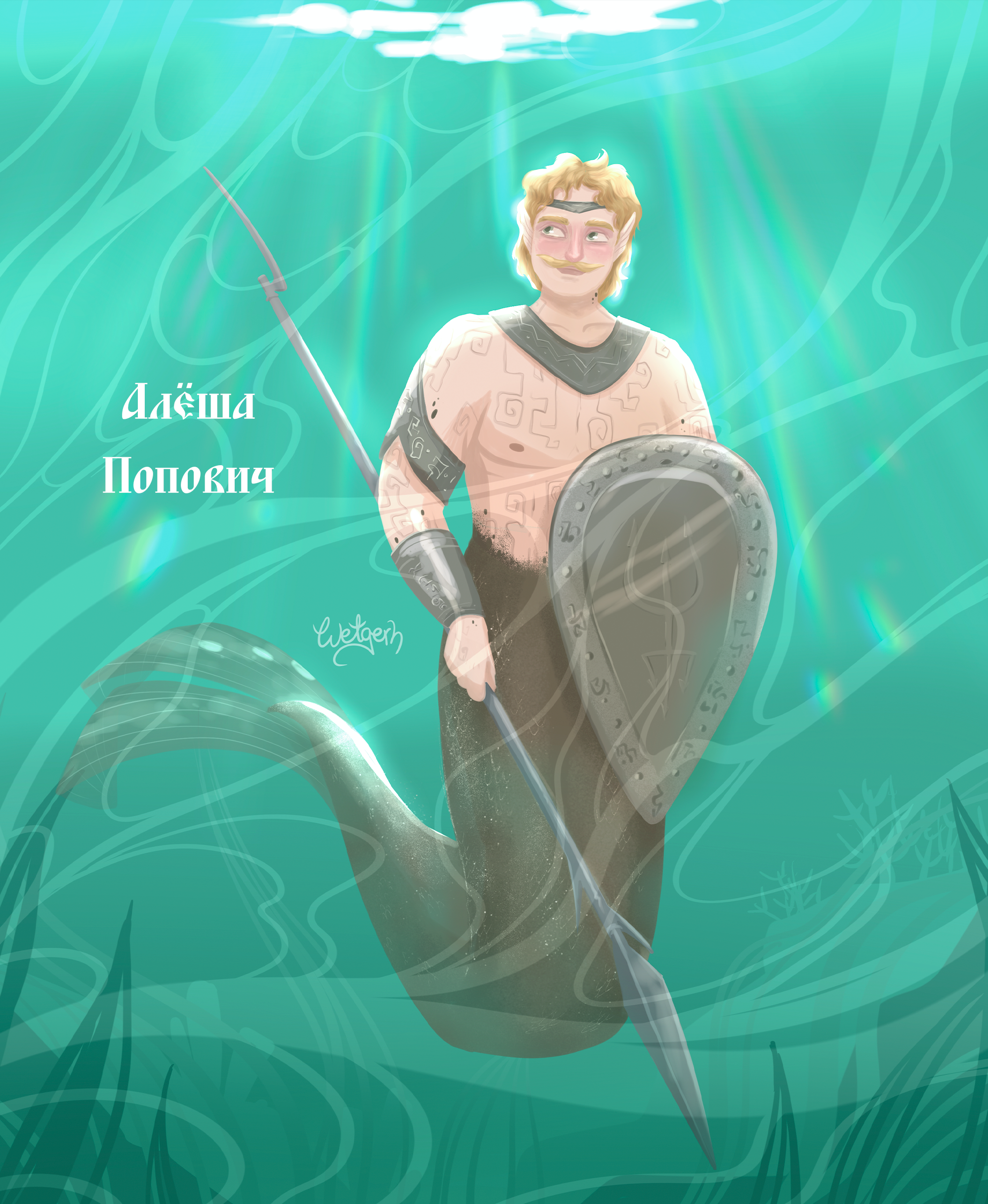 Mermay 2024: герои русских сказок — Изображение №11 — Иллюстрация, Графика на Dprofile