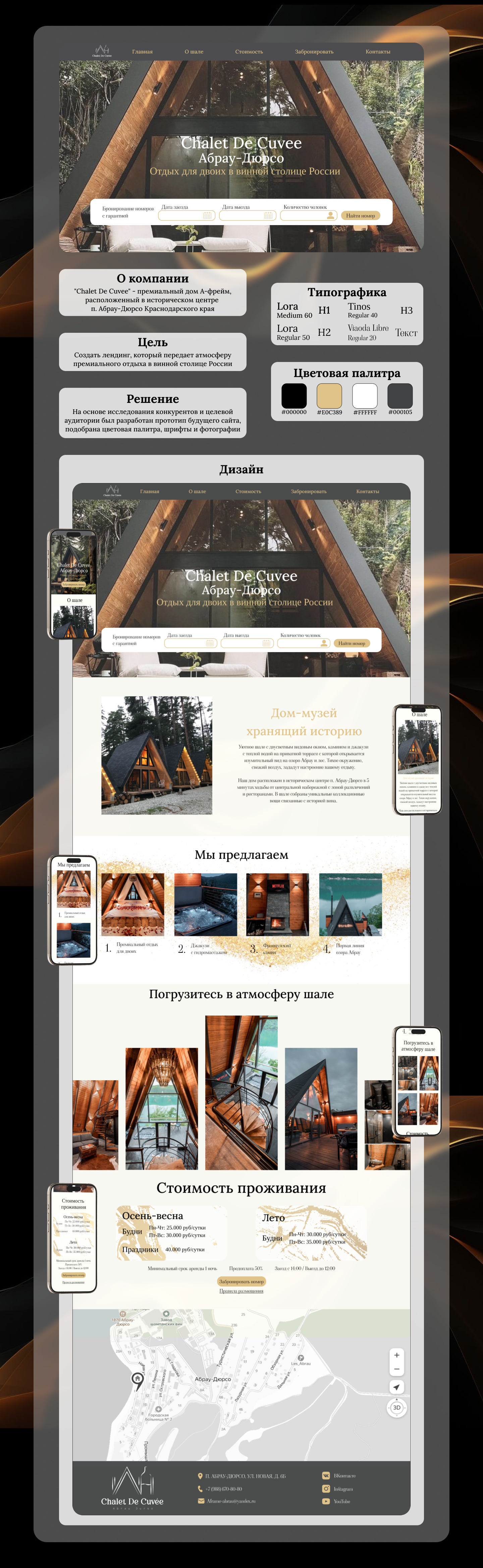 Шале премиум класса — Изображение №1 — Интерфейсы на Dprofile