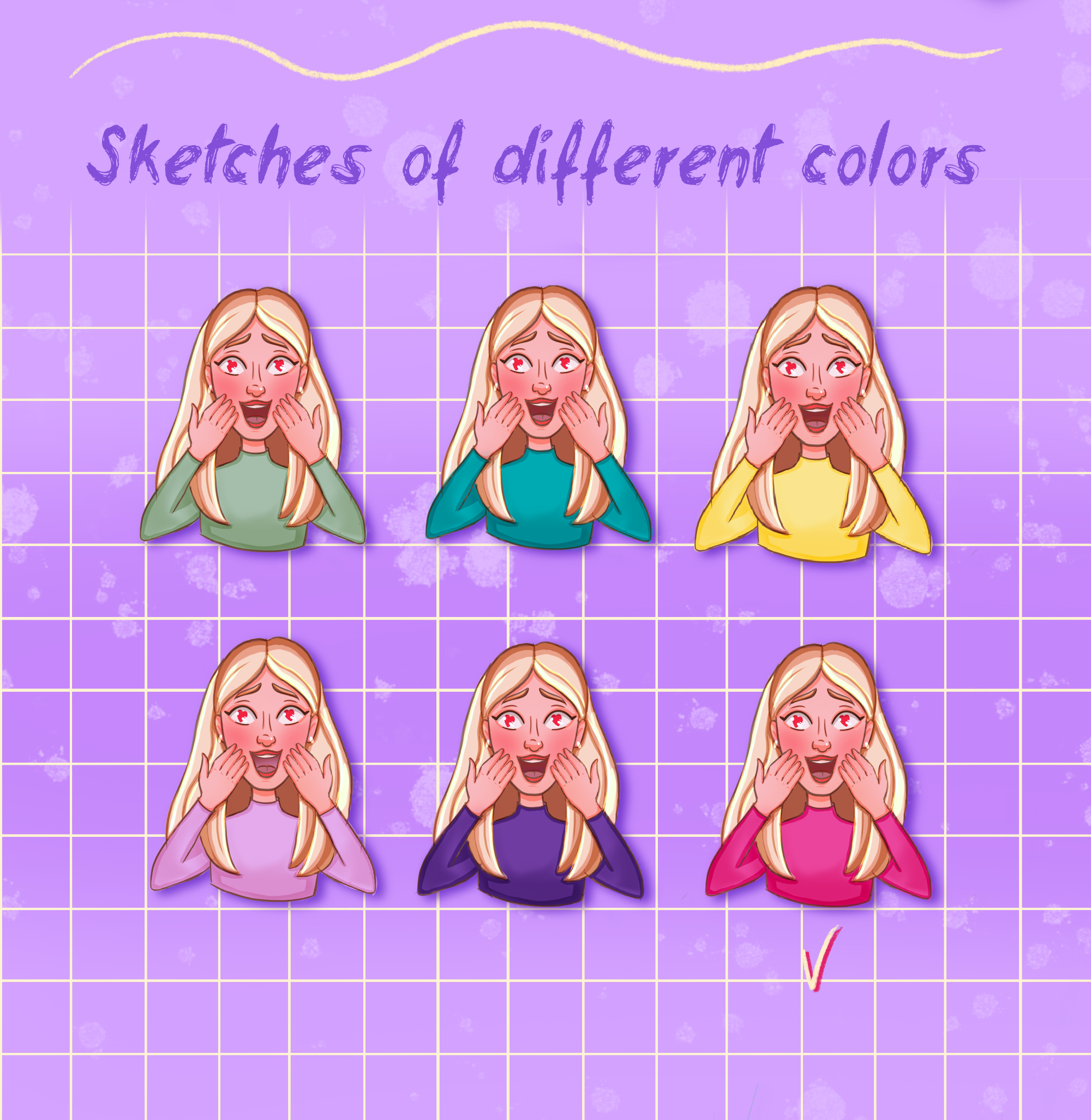 Personal stickers for Telegram/ПерсональныеСтикерыДляТg — Изображение №4 — Брендинг, Иллюстрация на Dprofile