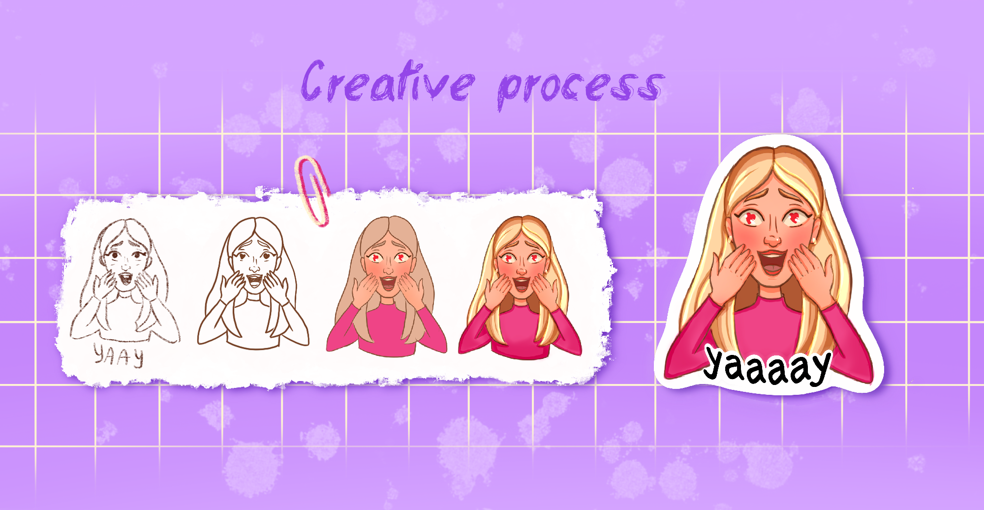 Personal stickers for Telegram/ПерсональныеСтикерыДляТg — Изображение №2 — Брендинг, Иллюстрация на Dprofile