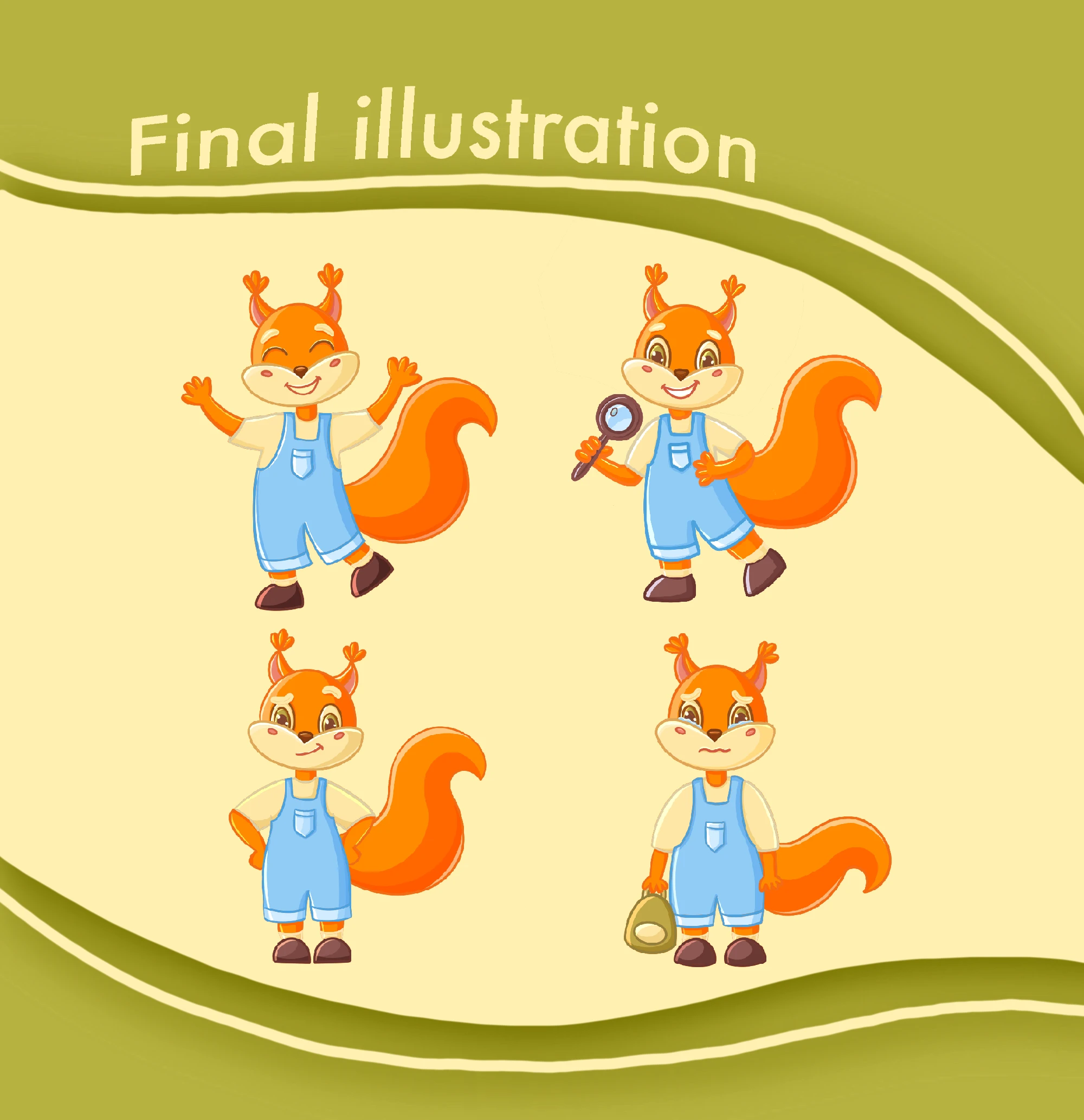 Mascot for the children's center/Маскот Для Детского Центра — Изображение №6 — Иллюстрация на Dprofile