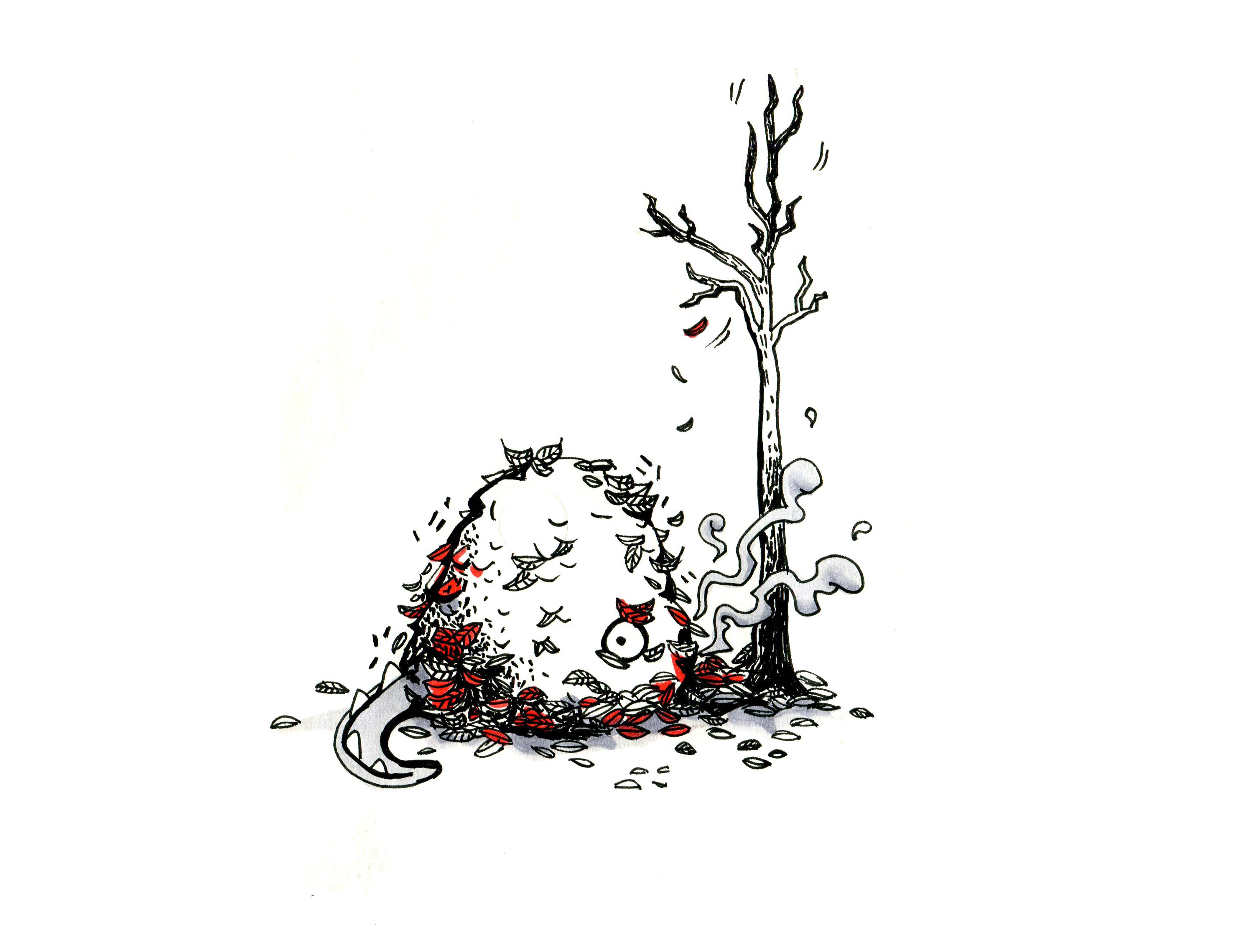 Inktober 2023 — Изображение №7 — Иллюстрация на Dprofile