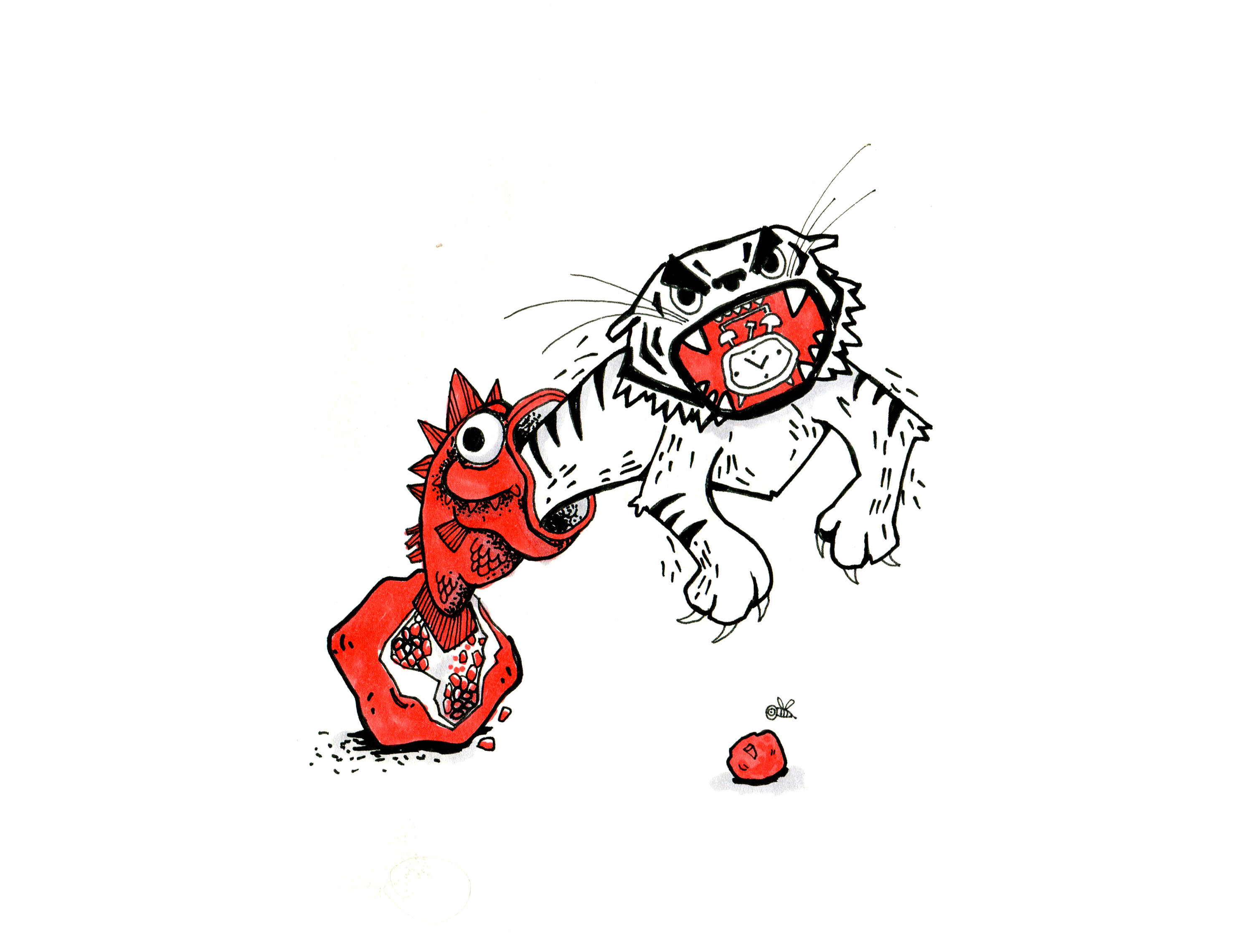 Inktober 2023 — Изображение №16 — Иллюстрация на Dprofile