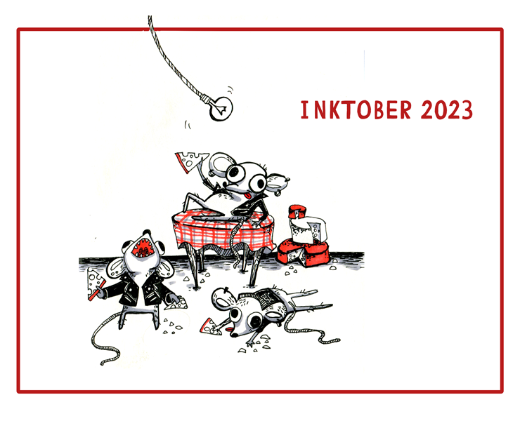 Inktober 2023 на Dprofile