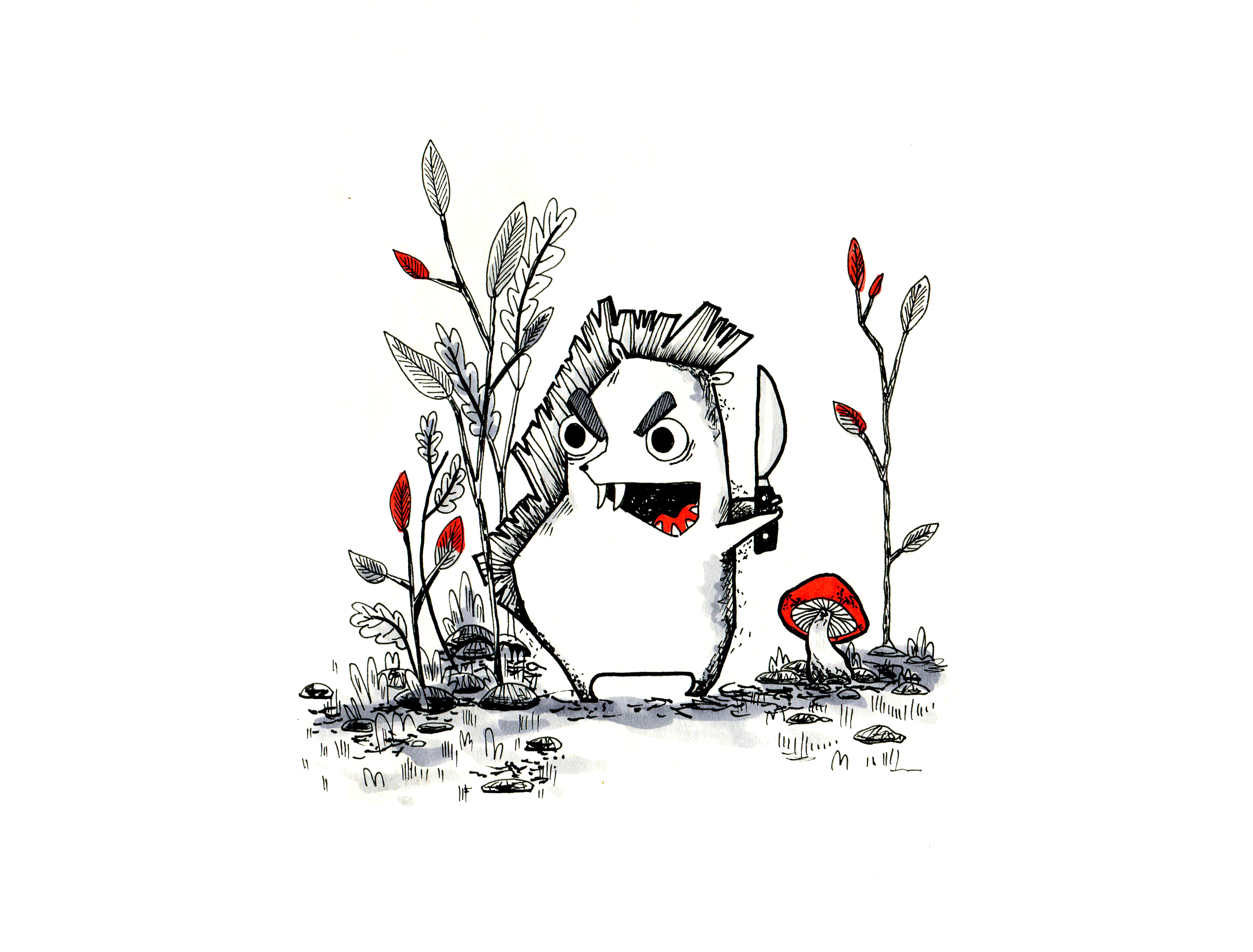 Inktober 2023 — Изображение №21 — Иллюстрация на Dprofile
