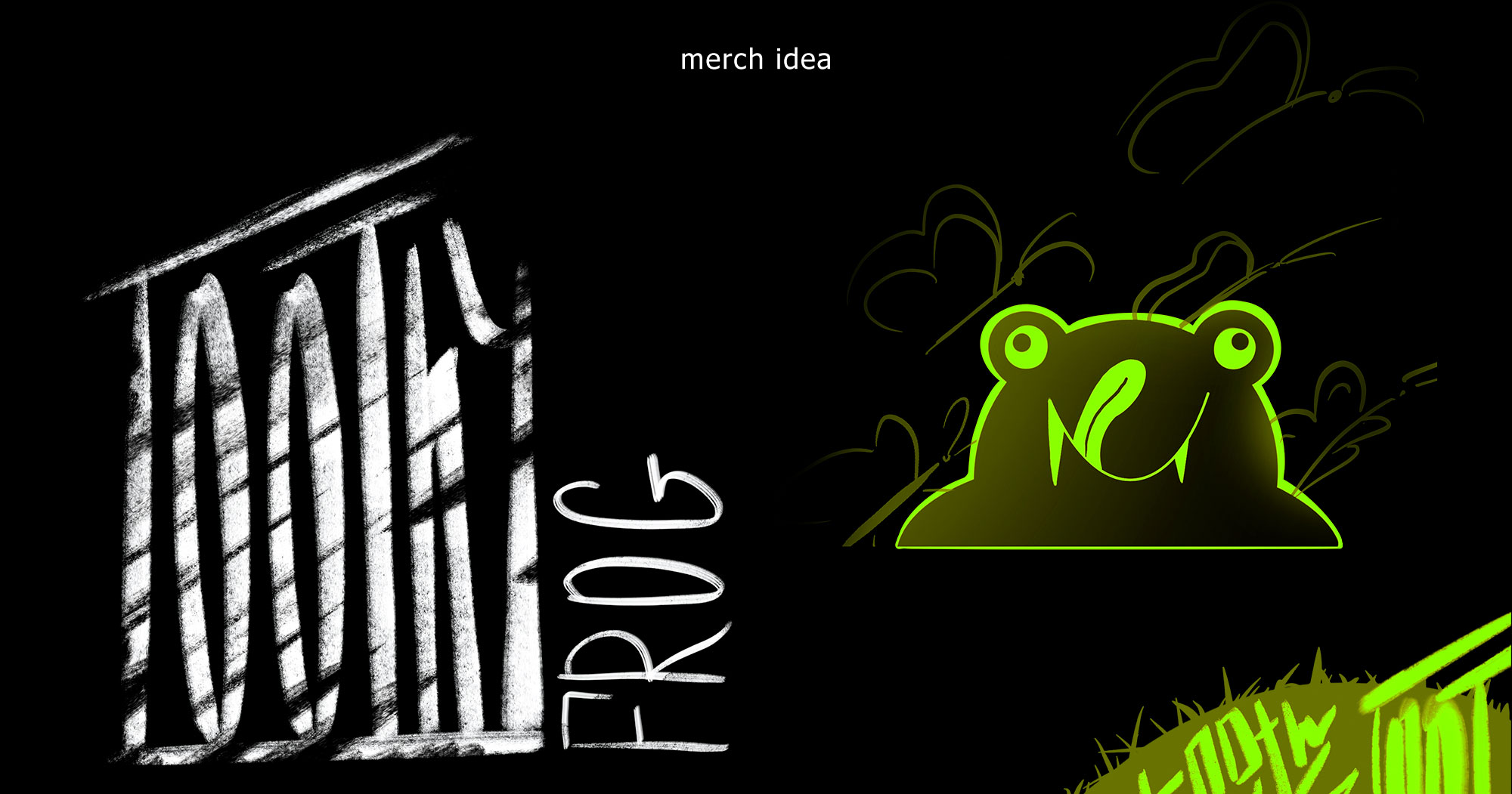 Toothy FROG (logo merch) — Изображение №1 — Брендинг, Иллюстрация на Dprofile