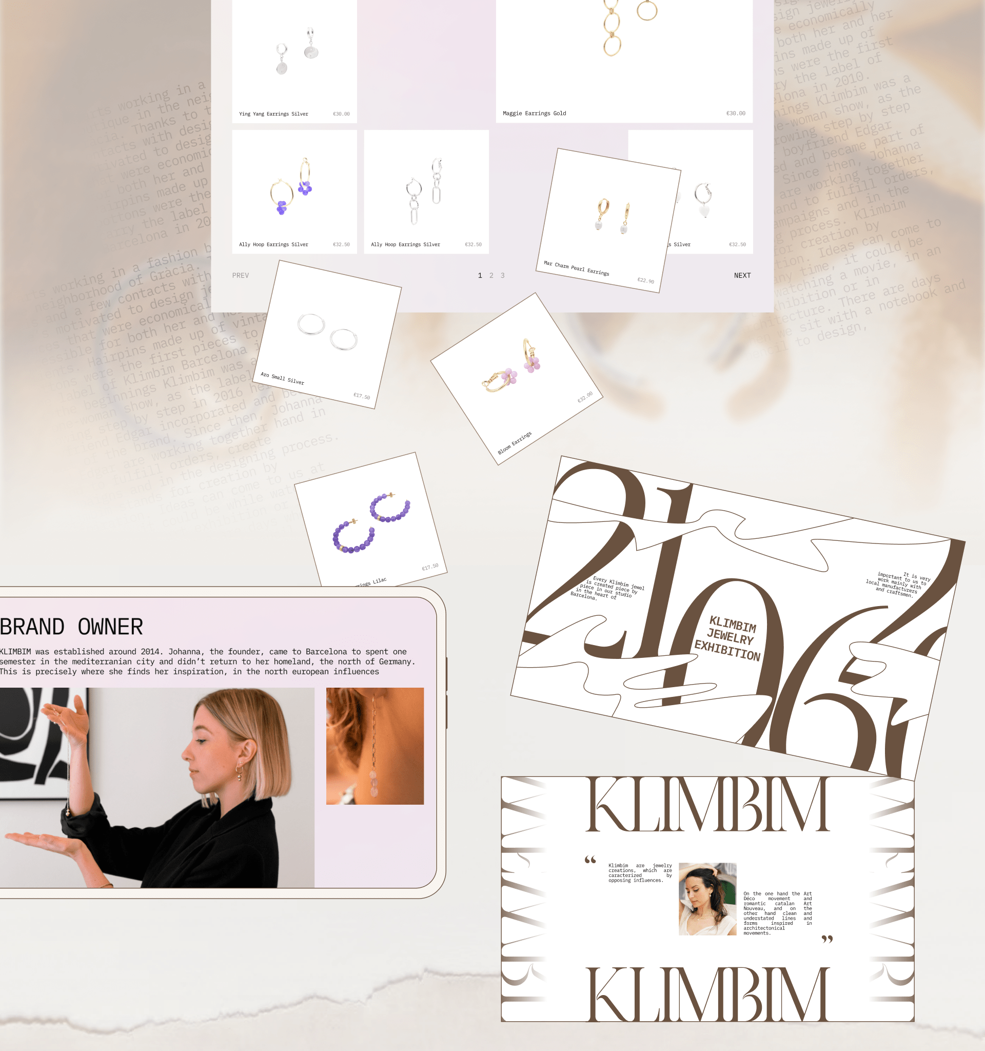 Klimbim онлайн магазин украшений | E-commerce — Изображение №8 — Интерфейсы, Брендинг на Dprofile