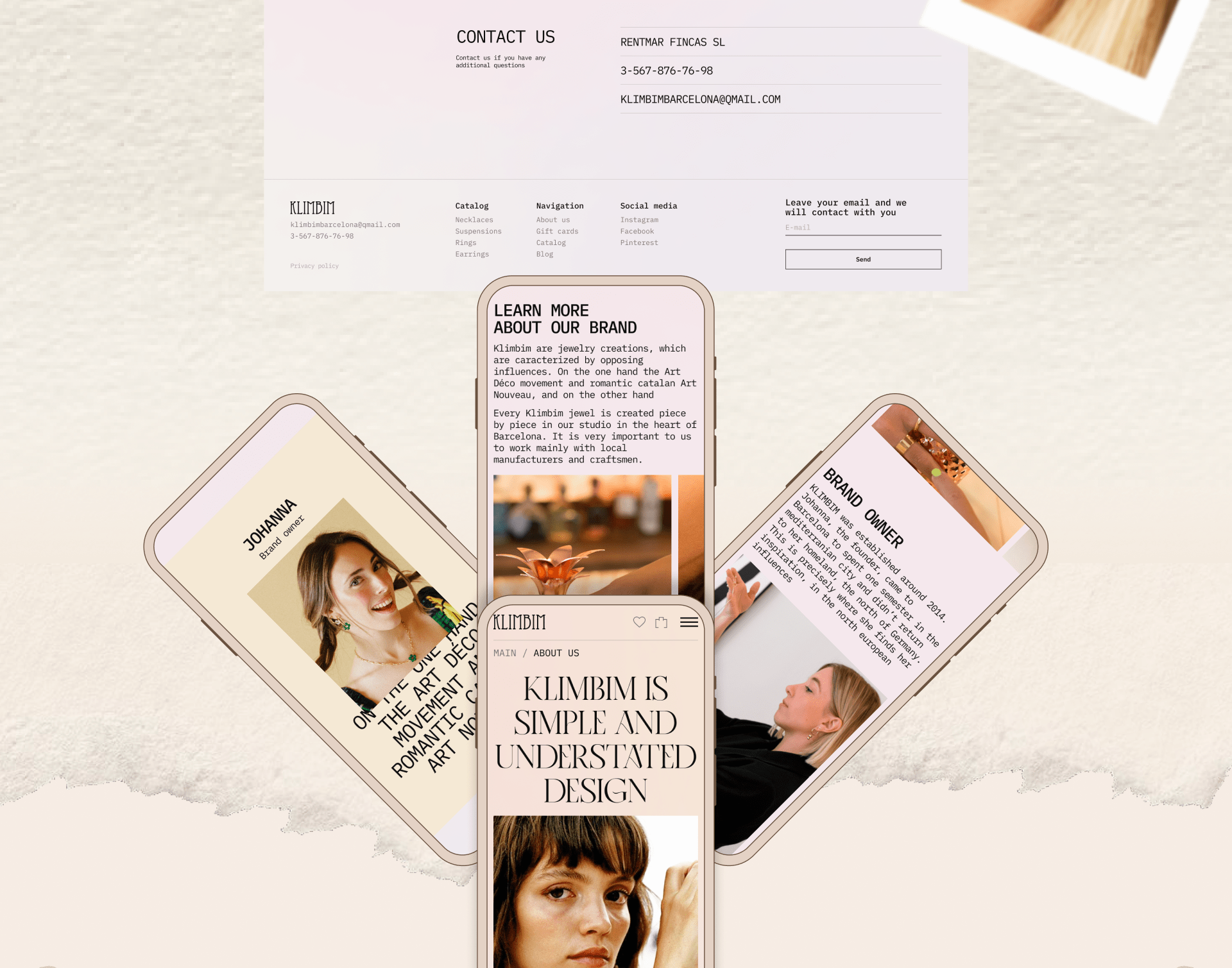 Klimbim онлайн магазин украшений | E-commerce — Изображение №14 — Интерфейсы, Брендинг на Dprofile