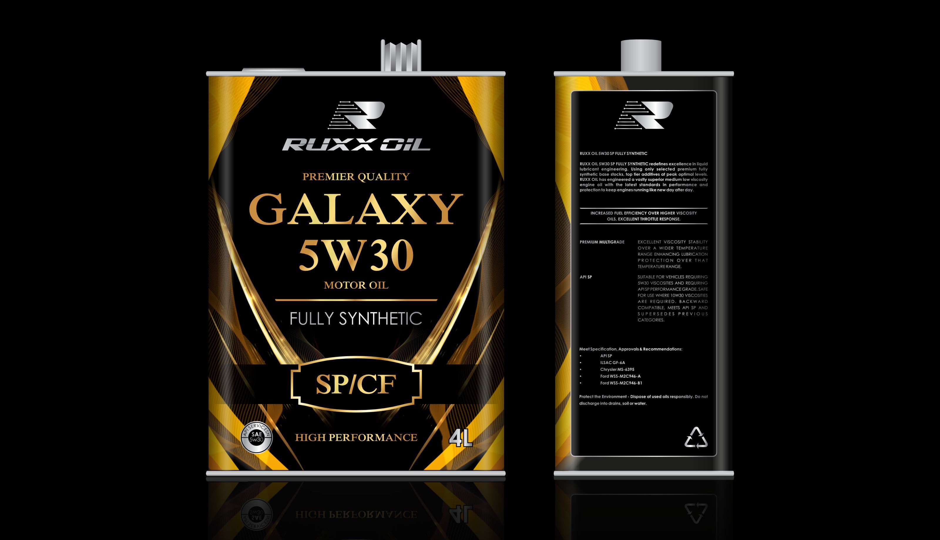 RUXX OIL PREMIUM — Изображение №2 — Брендинг на Dprofile