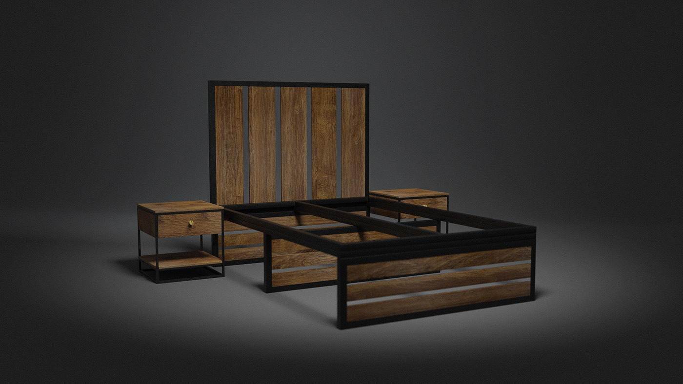 Loft Loft Loft Furniture. 3D Visualization — Изображение №48 — Графика, 3D на Dprofile