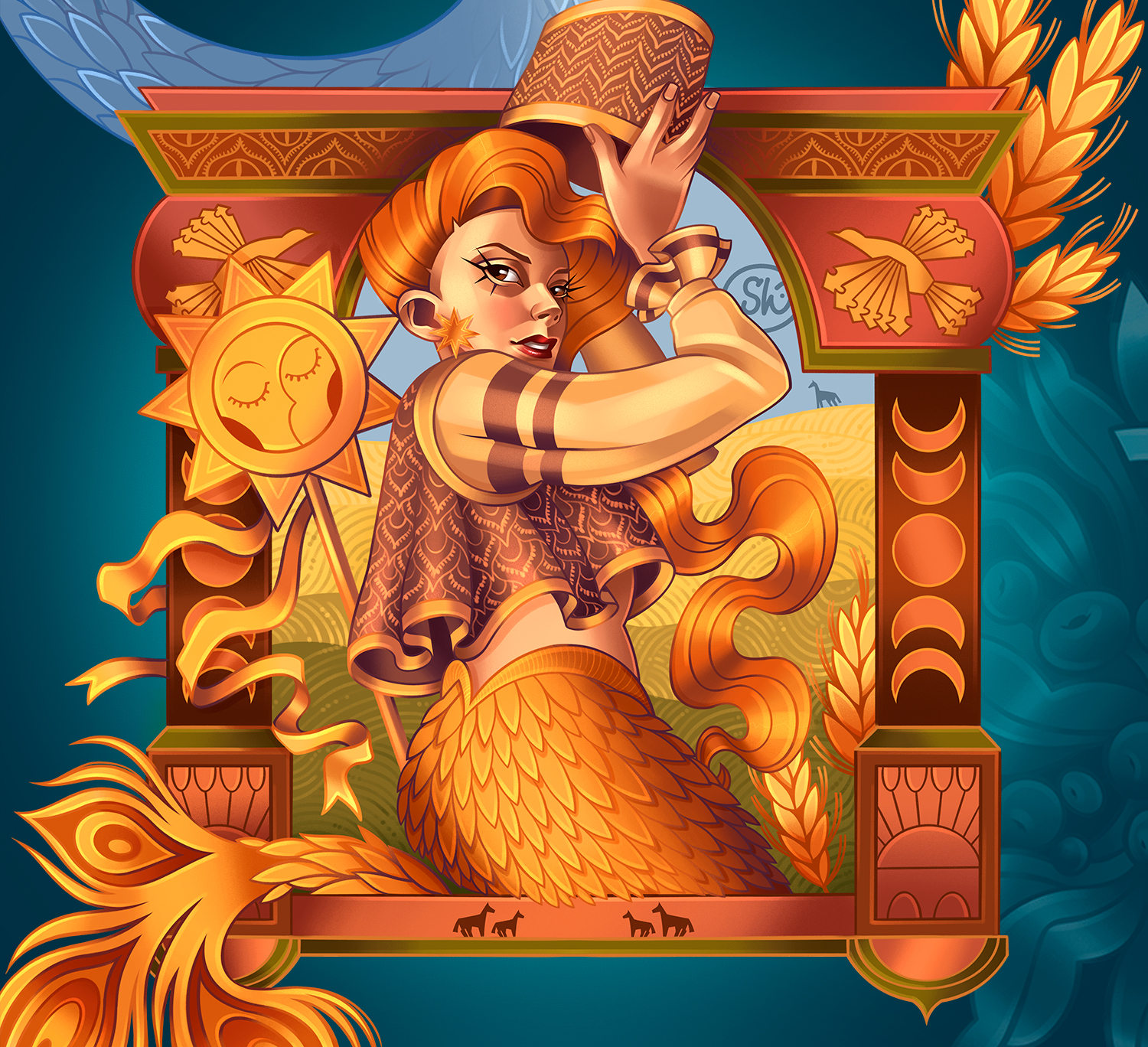 MERMAY Русские сказки. MERMAY 2025 — Изображение №4 — Иллюстрация на Dprofile