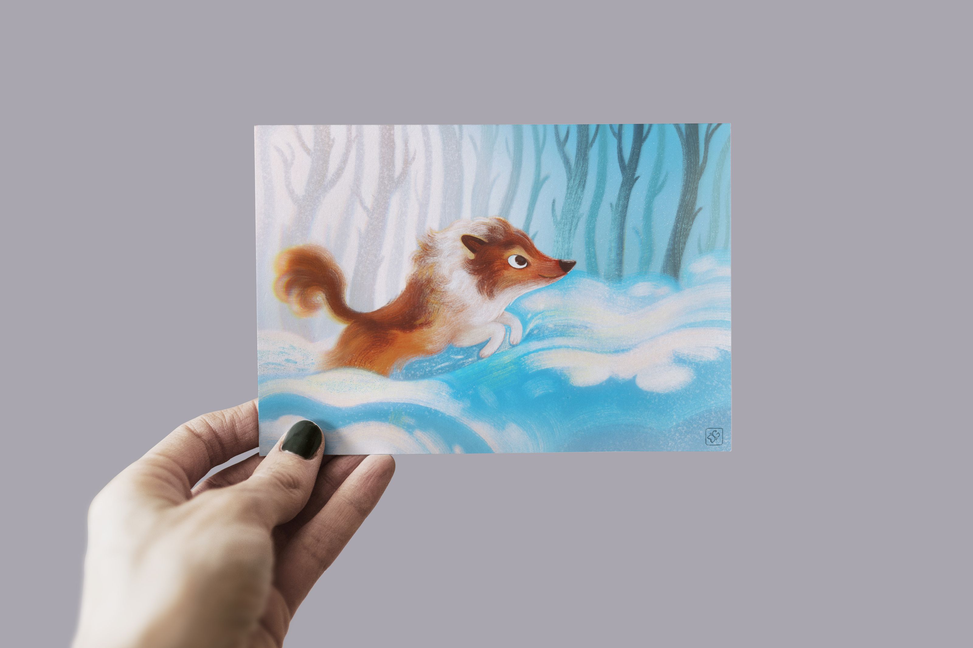 Сказочная зима — иллюстрации — Изображение №6 — Иллюстрация на Dprofile