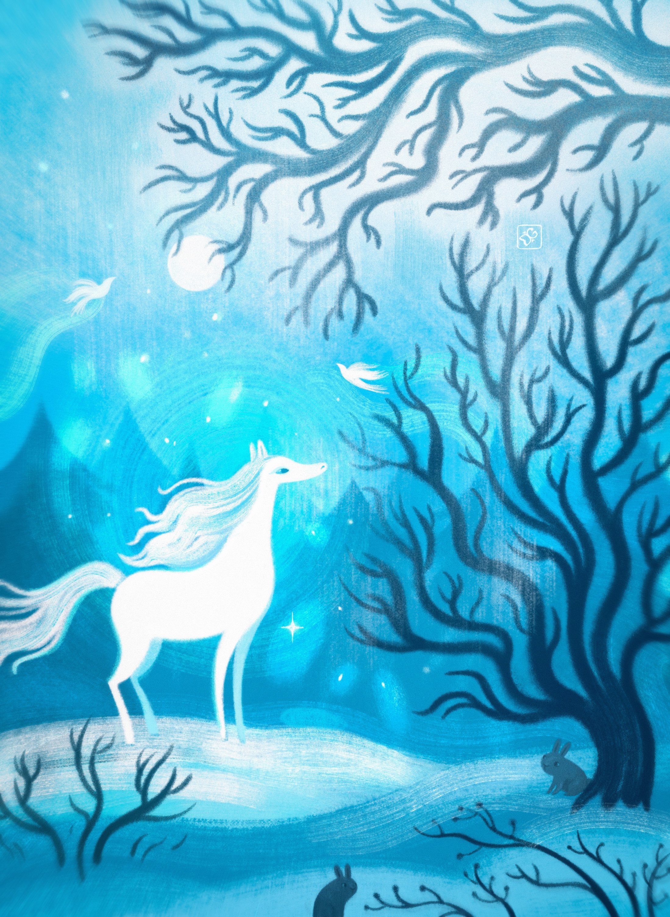 Сказочная зима — иллюстрации — Изображение №4 — Иллюстрация на Dprofile