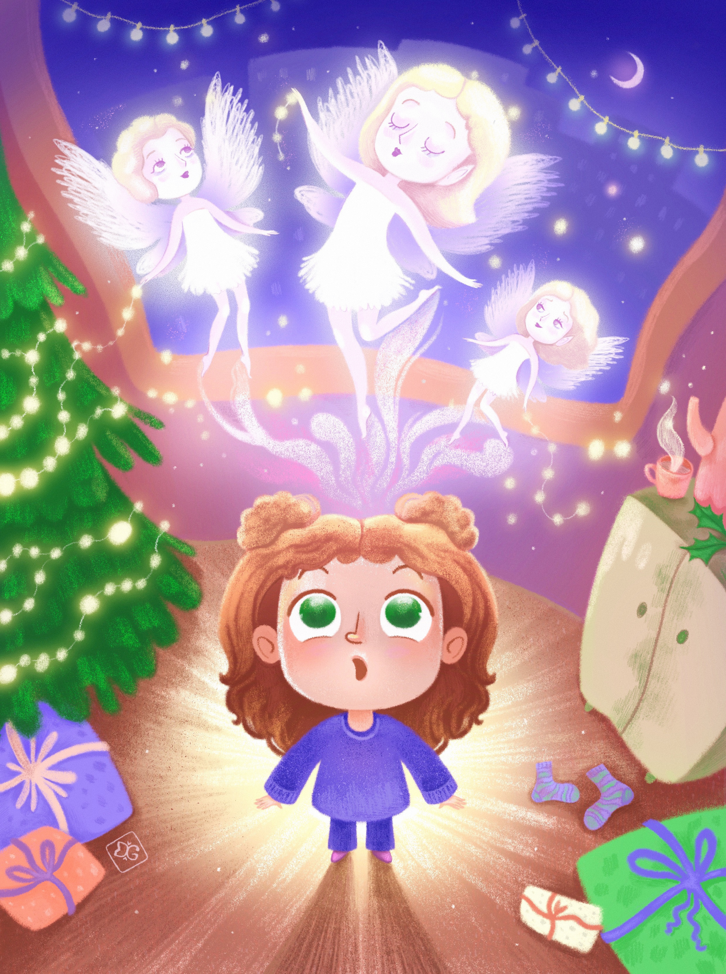 Сказочная зима — иллюстрации — Изображение №2 — Иллюстрация на Dprofile