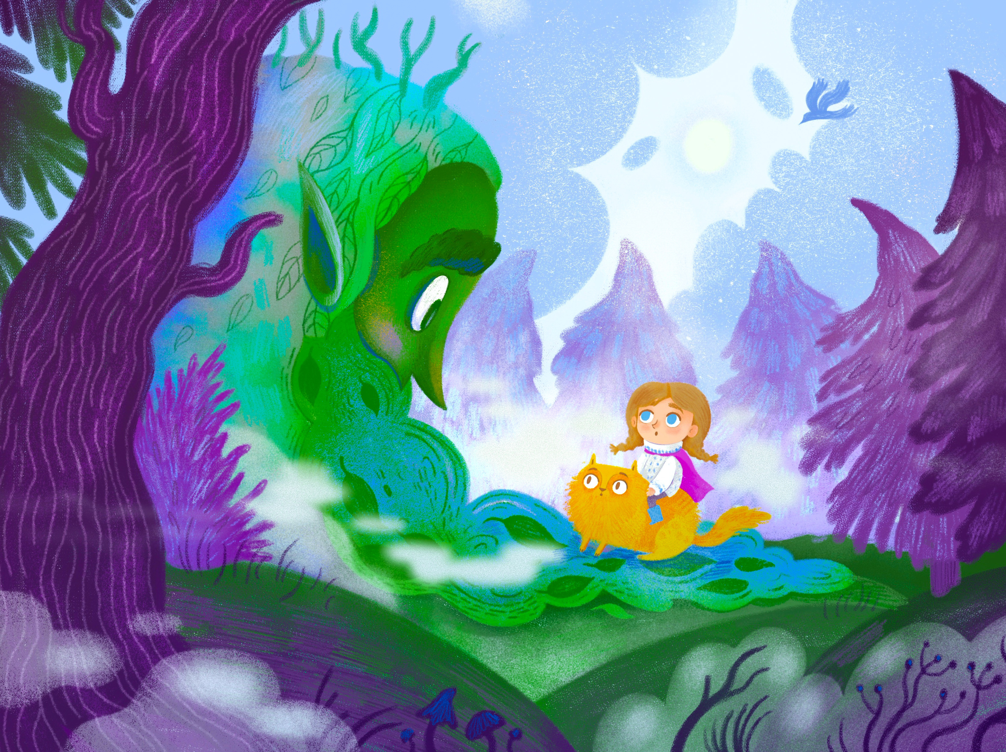 Folktale week 2024 I иллюстрации — Изображение №3 — Иллюстрация, Графика на Dprofile