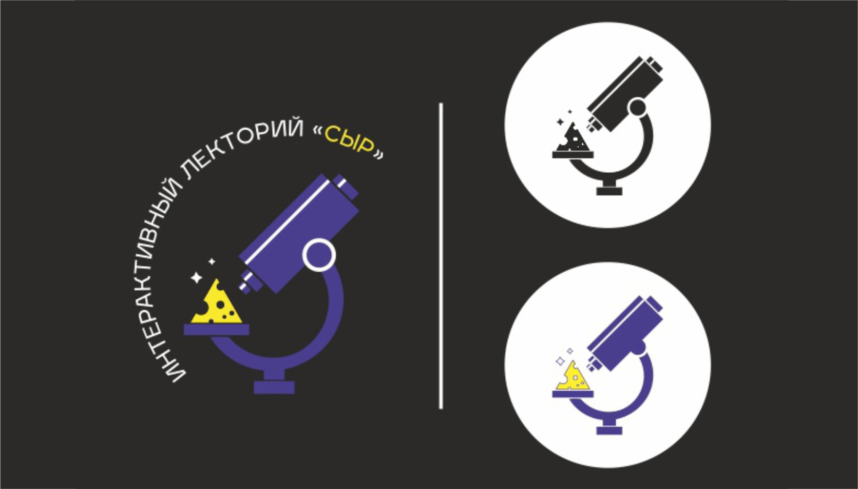Логотип для интерактивного лектория "Сыр" — Изображение №2 — Брендинг на Dprofile