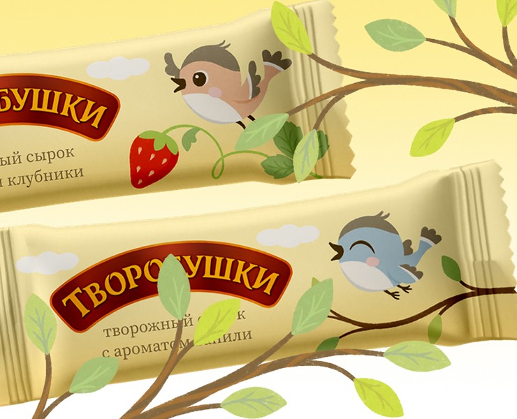 персонажи и иллюстрация для упаковки бренда — Брендинг, Иллюстрация на Dprofile