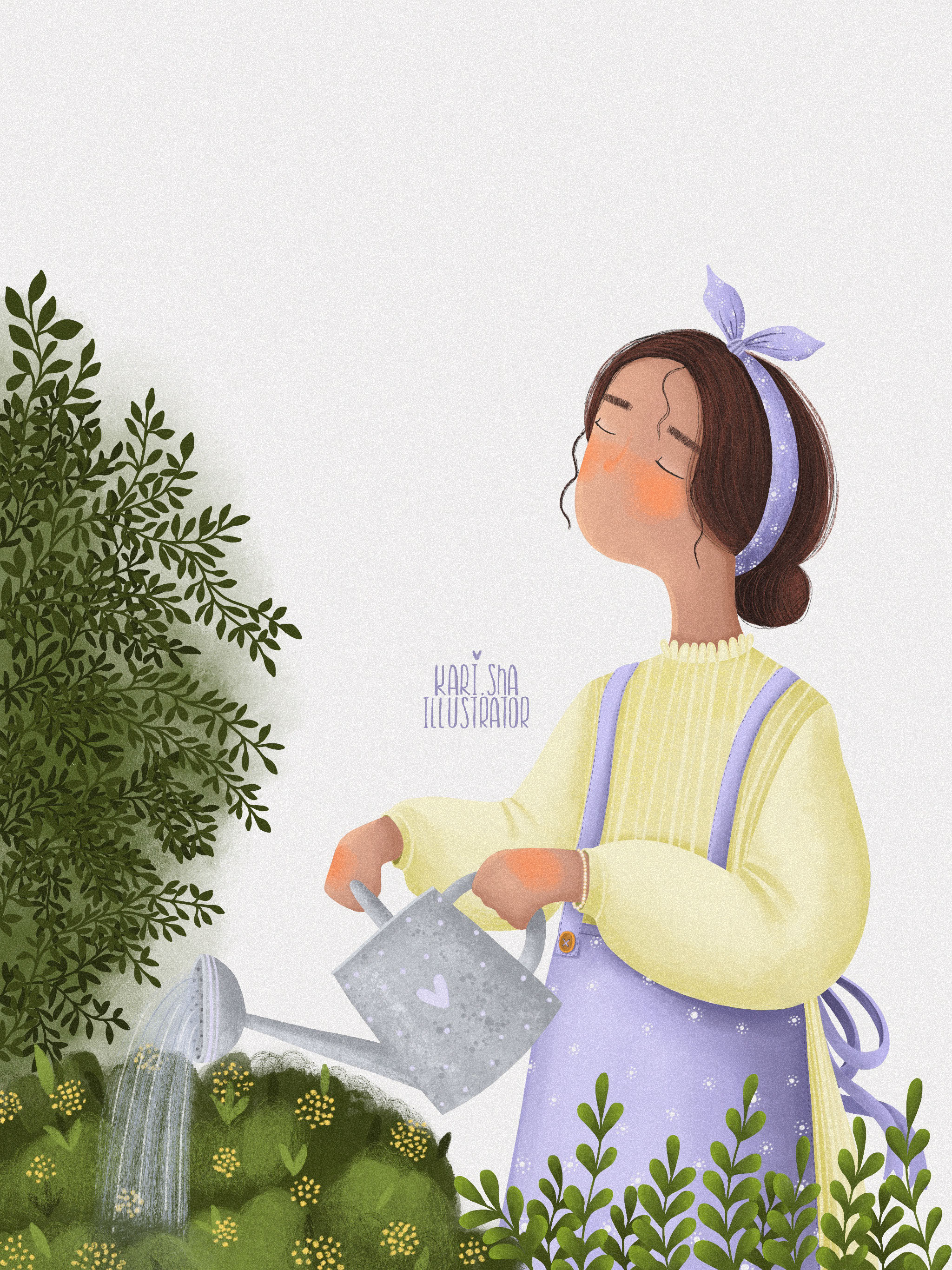 Postcards on the theme "Gardening". — Изображение №5 — Иллюстрация, Графика на Dprofile