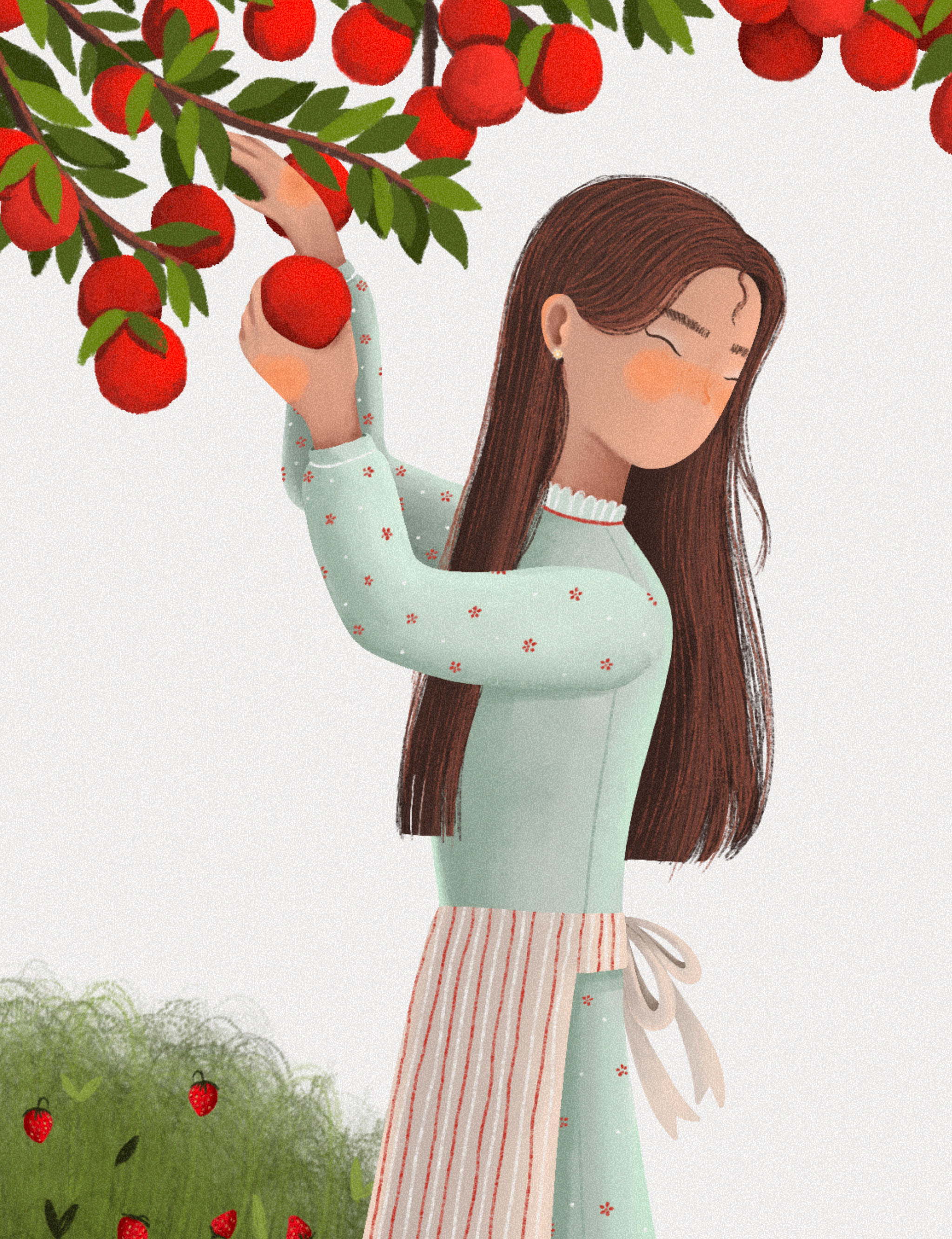 Postcards on the theme "Gardening". — Изображение №12 — Иллюстрация, Графика на Dprofile