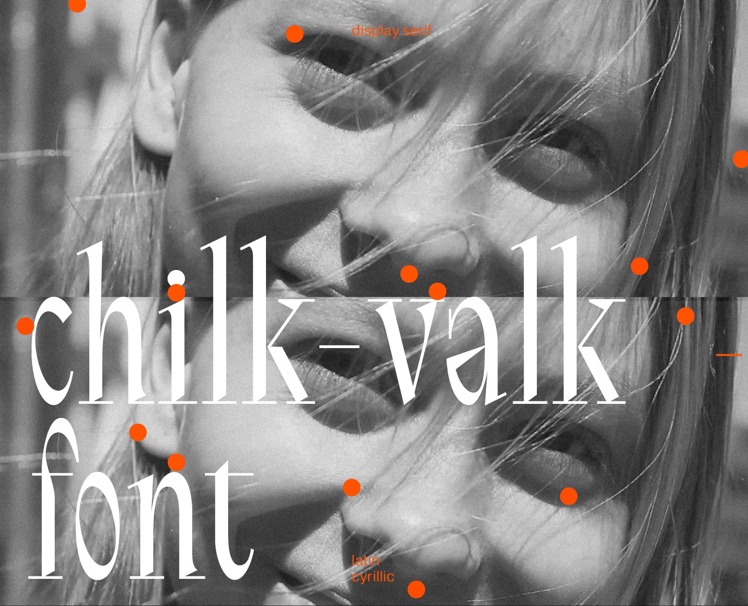 Chilk-valk font — Графика на Dprofile