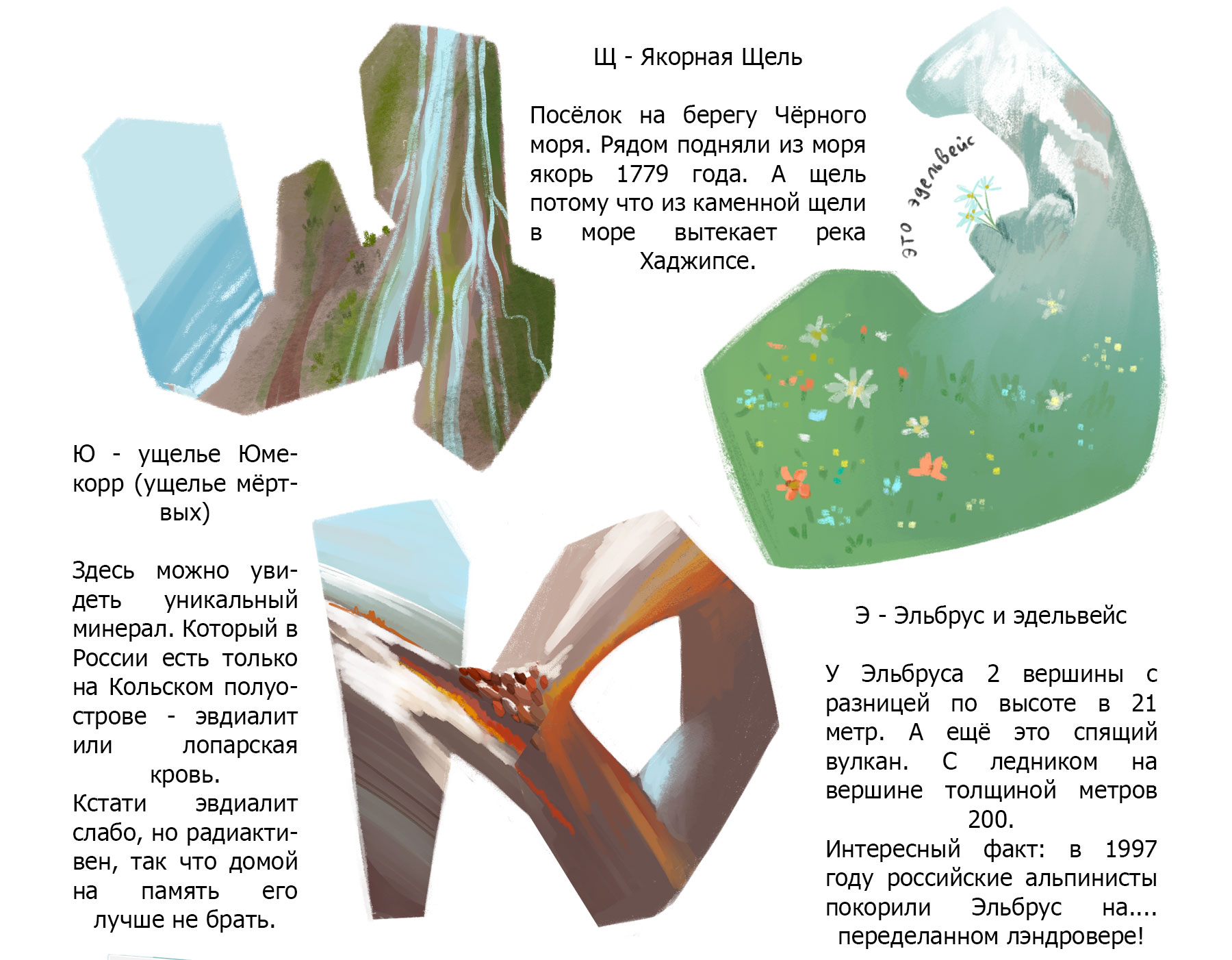 Алфавит-конспект моей любви к России — Изображение №14 — Иллюстрация, Графика на Dprofile