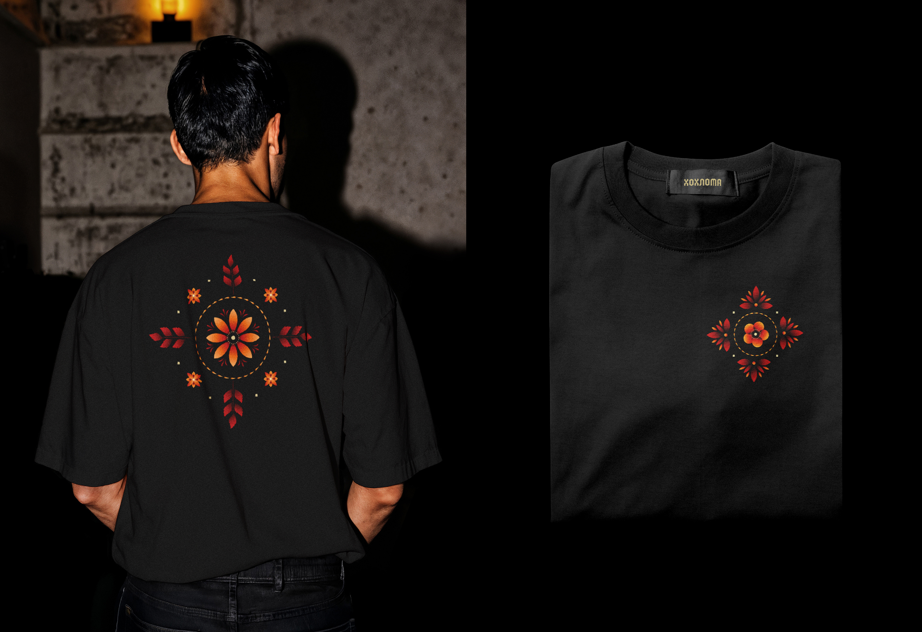 Мерч для культурного пространства «Хохлома» — Изображение №10 — Брендинг, Графика на Dprofile