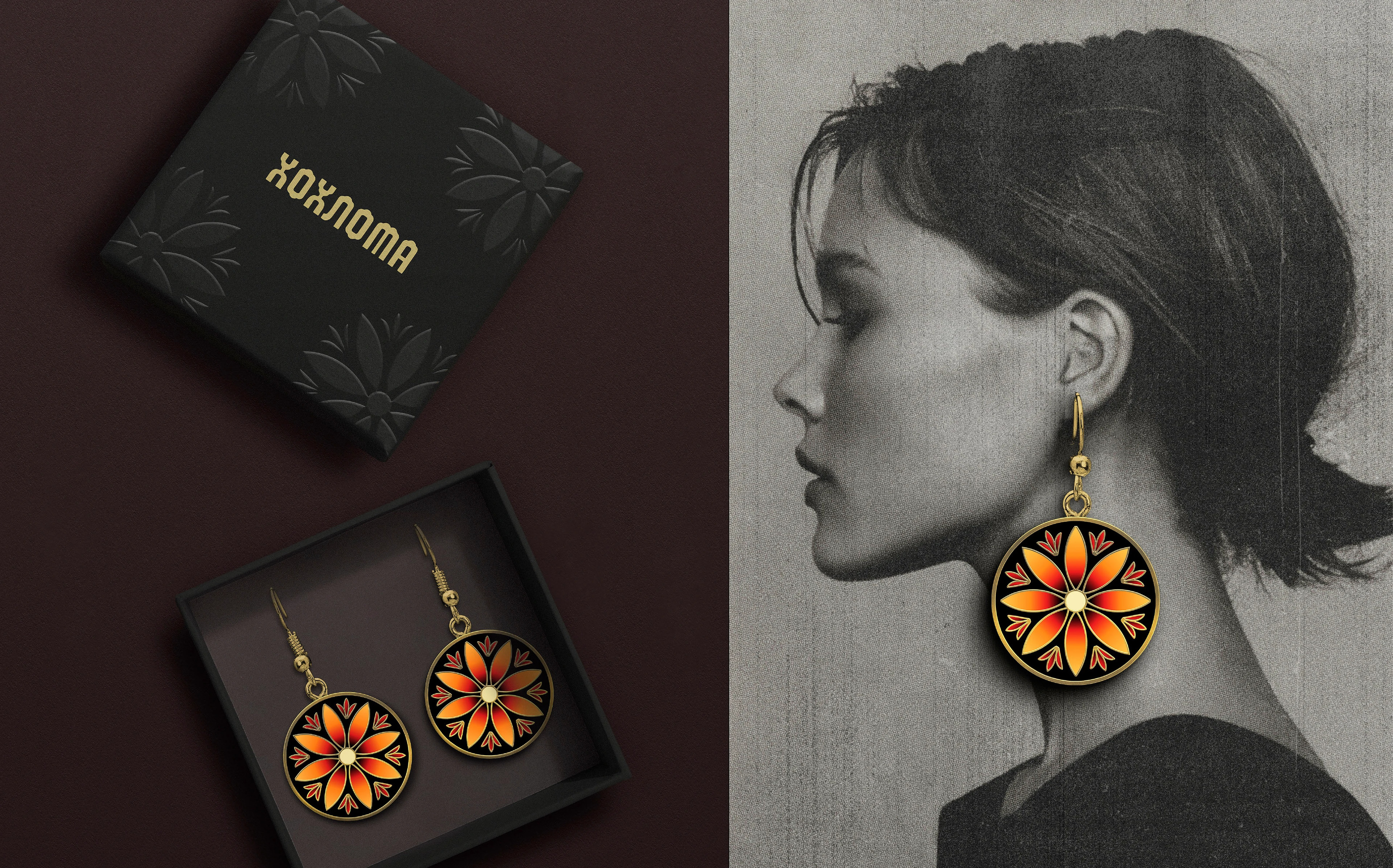 Мерч для культурного пространства «Хохлома» — Изображение №8 — Брендинг, Графика на Dprofile