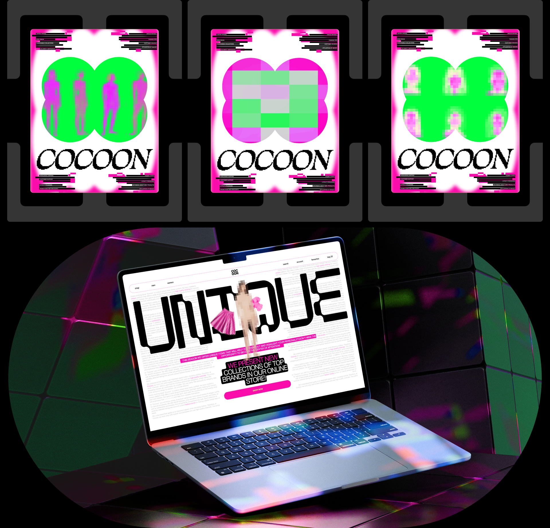 Интернет-магазин COCOON — Изображение №3 — Интерфейсы на Dprofile