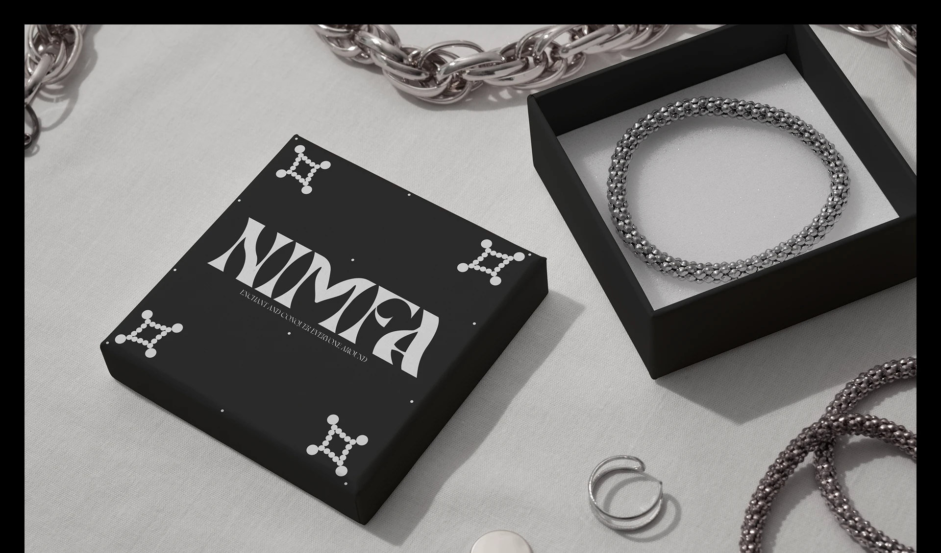 Айдентика для бренда NIMFA — Изображение №10 — Брендинг на Dprofile