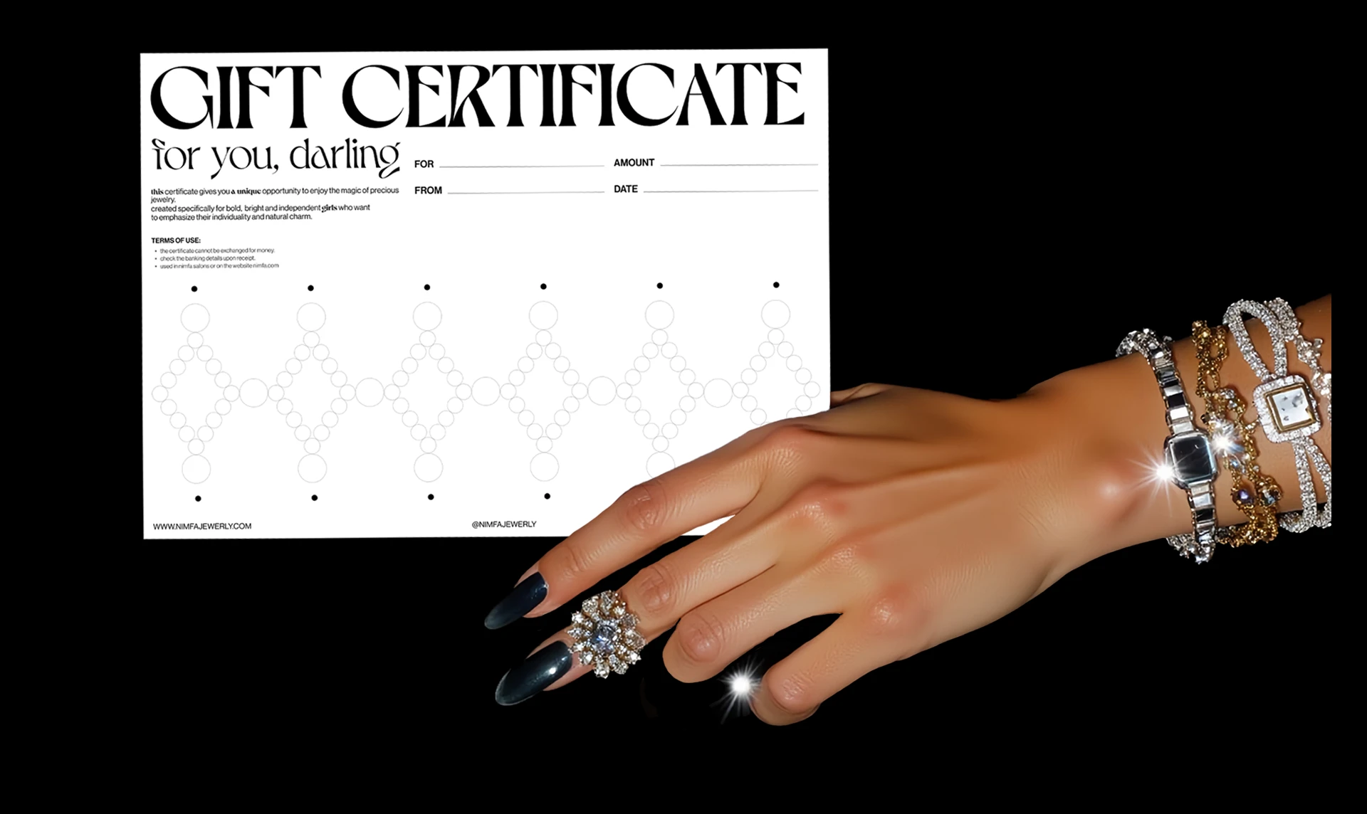 Айдентика для бренда NIMFA — Изображение №8 — Брендинг на Dprofile