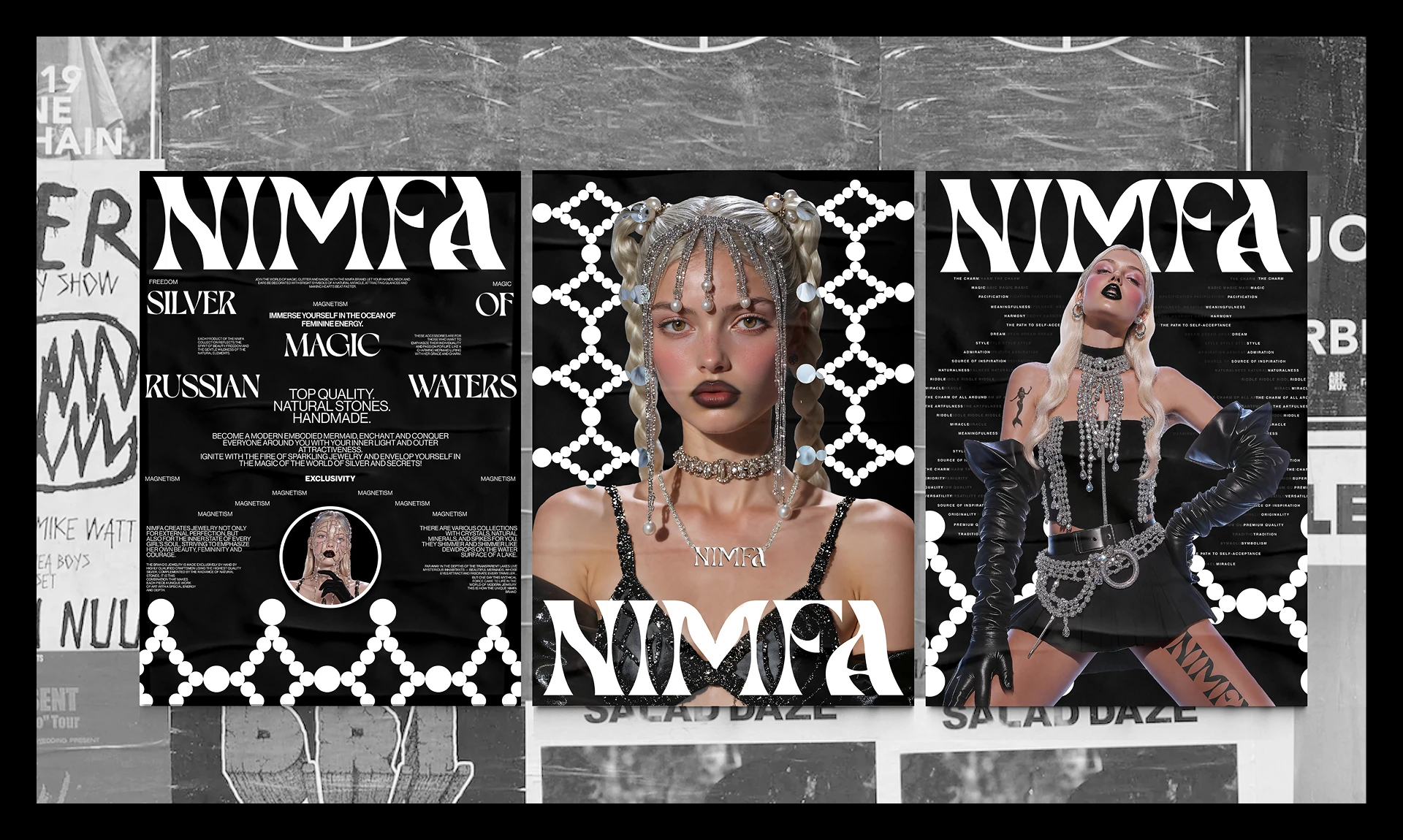 Айдентика для бренда NIMFA — Изображение №18 — Брендинг на Dprofile