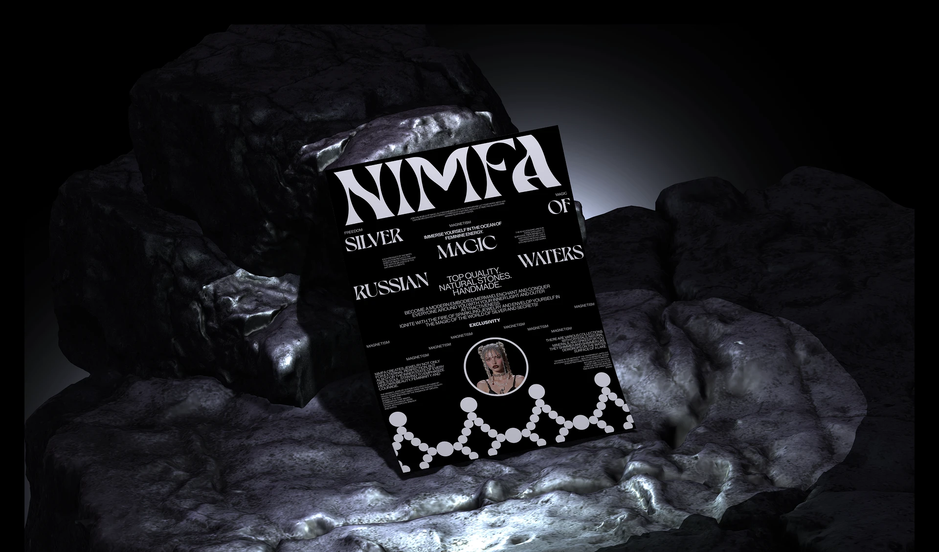 Айдентика для бренда NIMFA — Изображение №6 — Брендинг на Dprofile