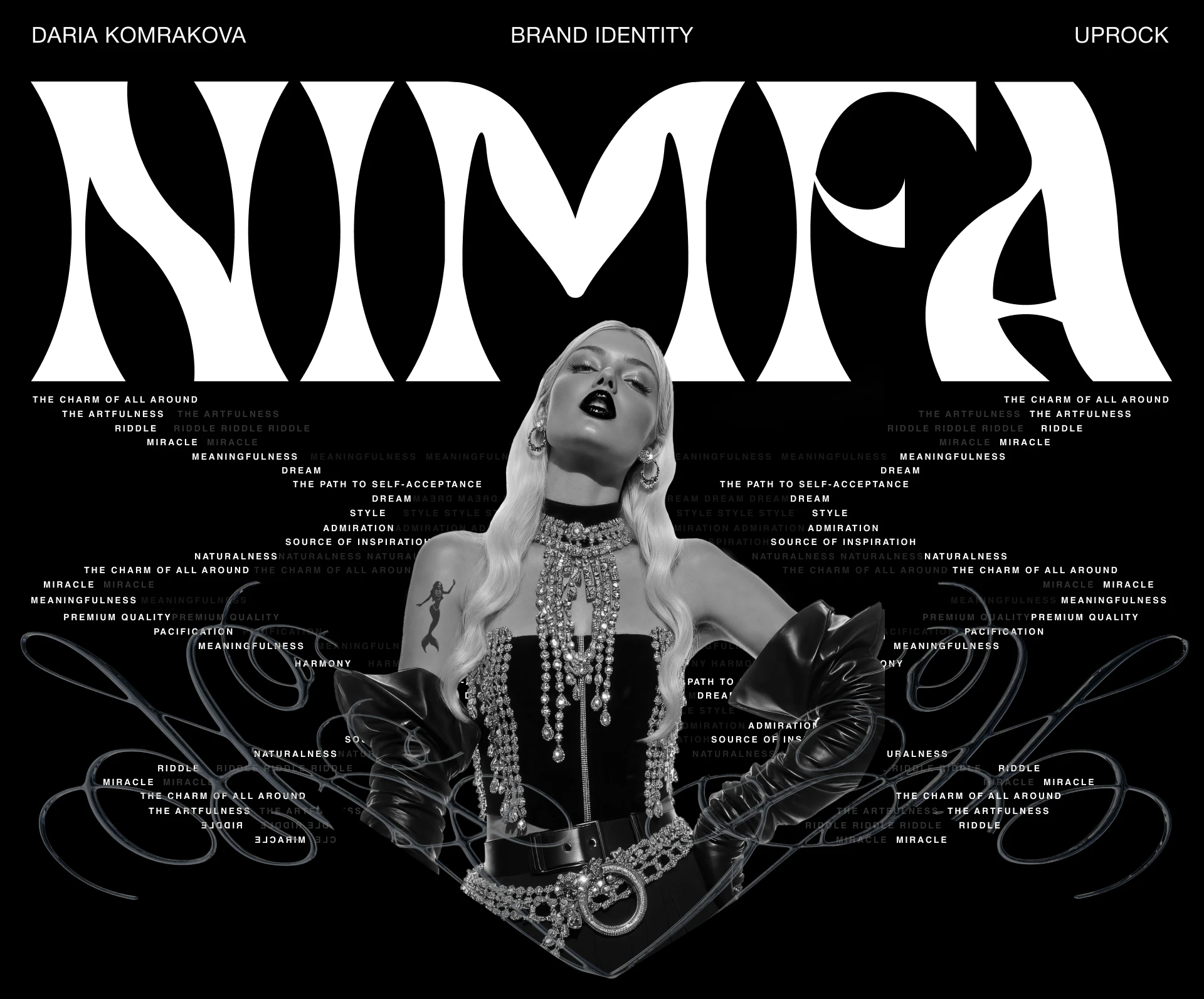 Айдентика для бренда NIMFA — Изображение №1 — Брендинг на Dprofile