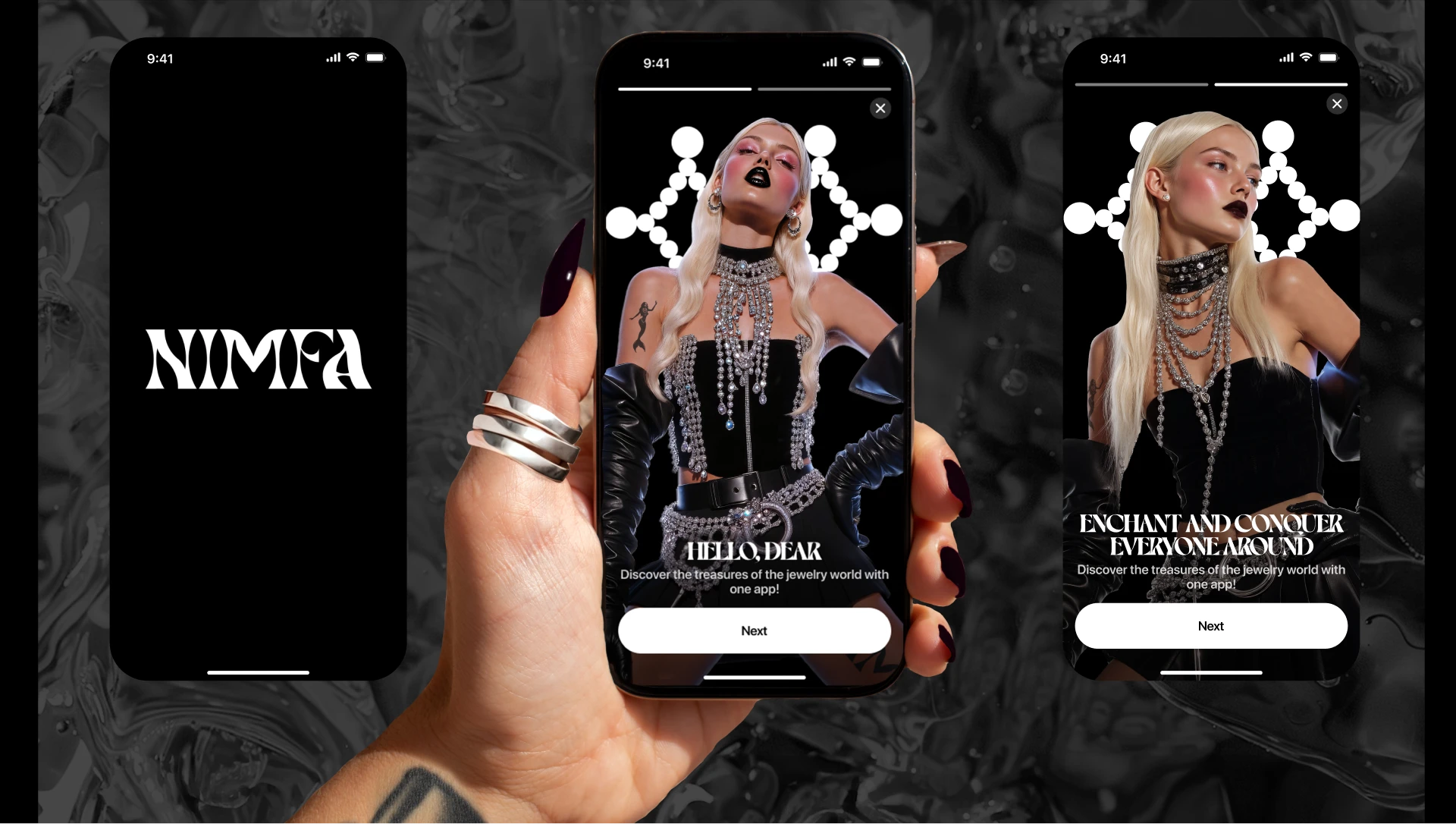 Айдентика для бренда NIMFA — Изображение №22 — Брендинг на Dprofile