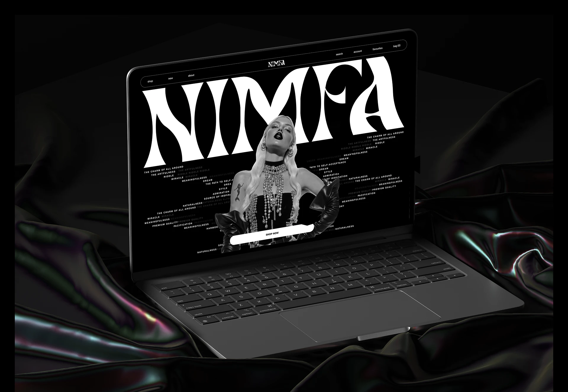 Айдентика для бренда NIMFA — Изображение №23 — Брендинг на Dprofile
