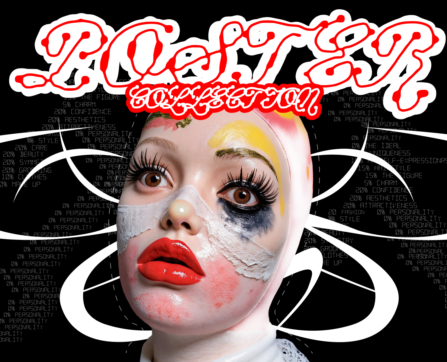 Коллекция постеров BEAUTY TRAP — Брендинг, Графика на Dprofile